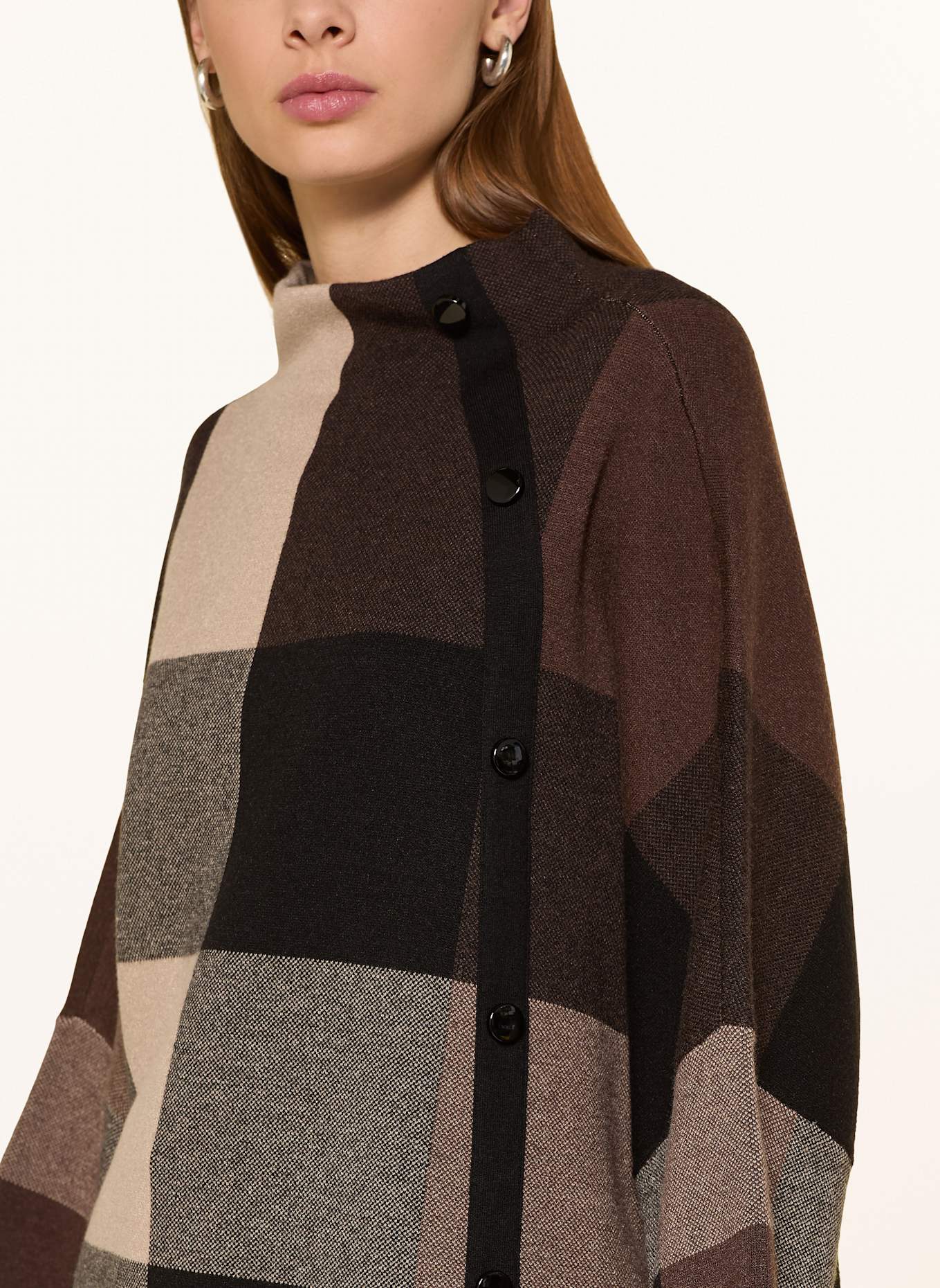 Joseph Ribkoff Pullover: BRAUN / SCHWARZ / HELLBRAUN