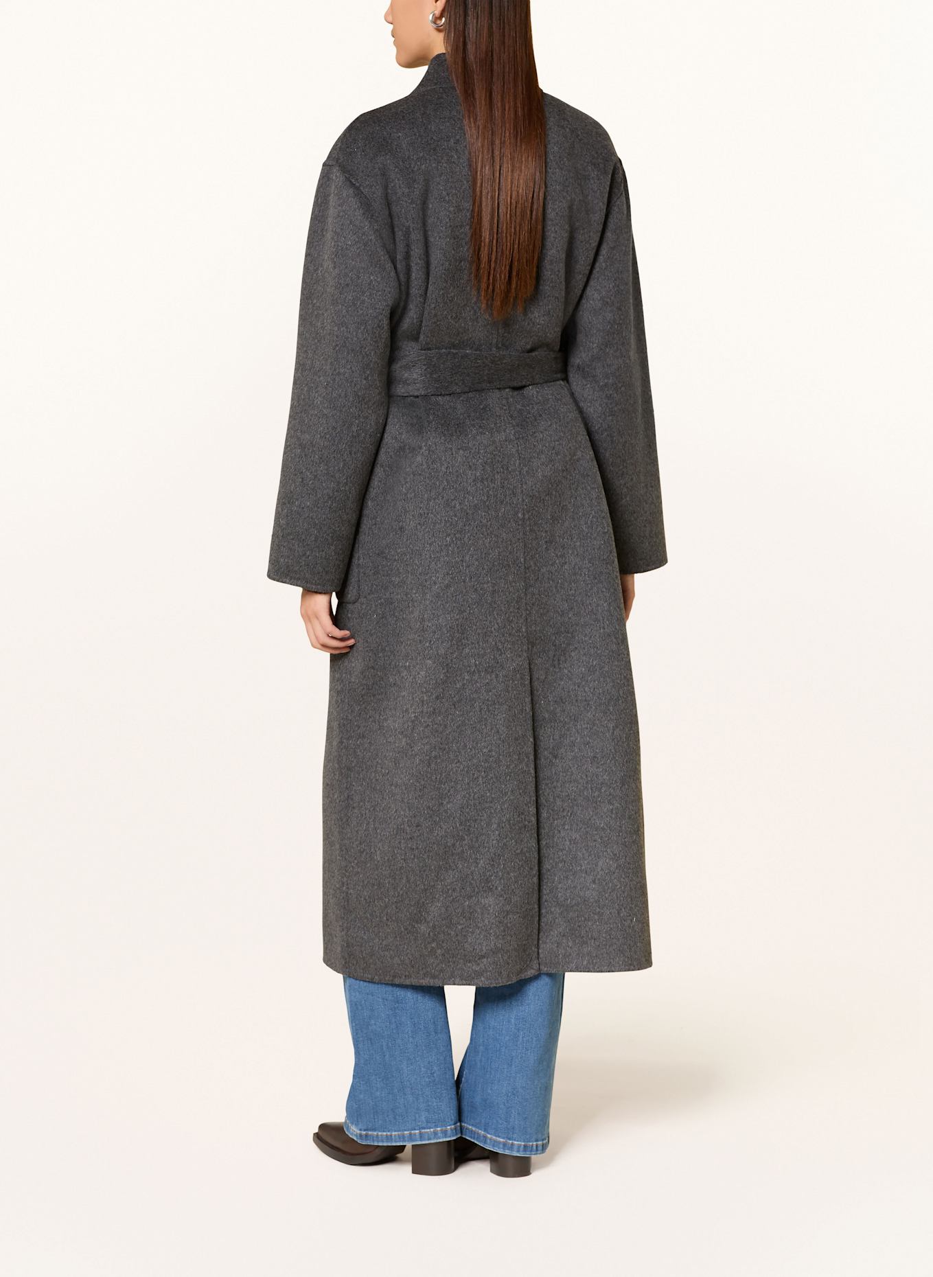 ba&sh Mantel KAY: DUNKELGRAU