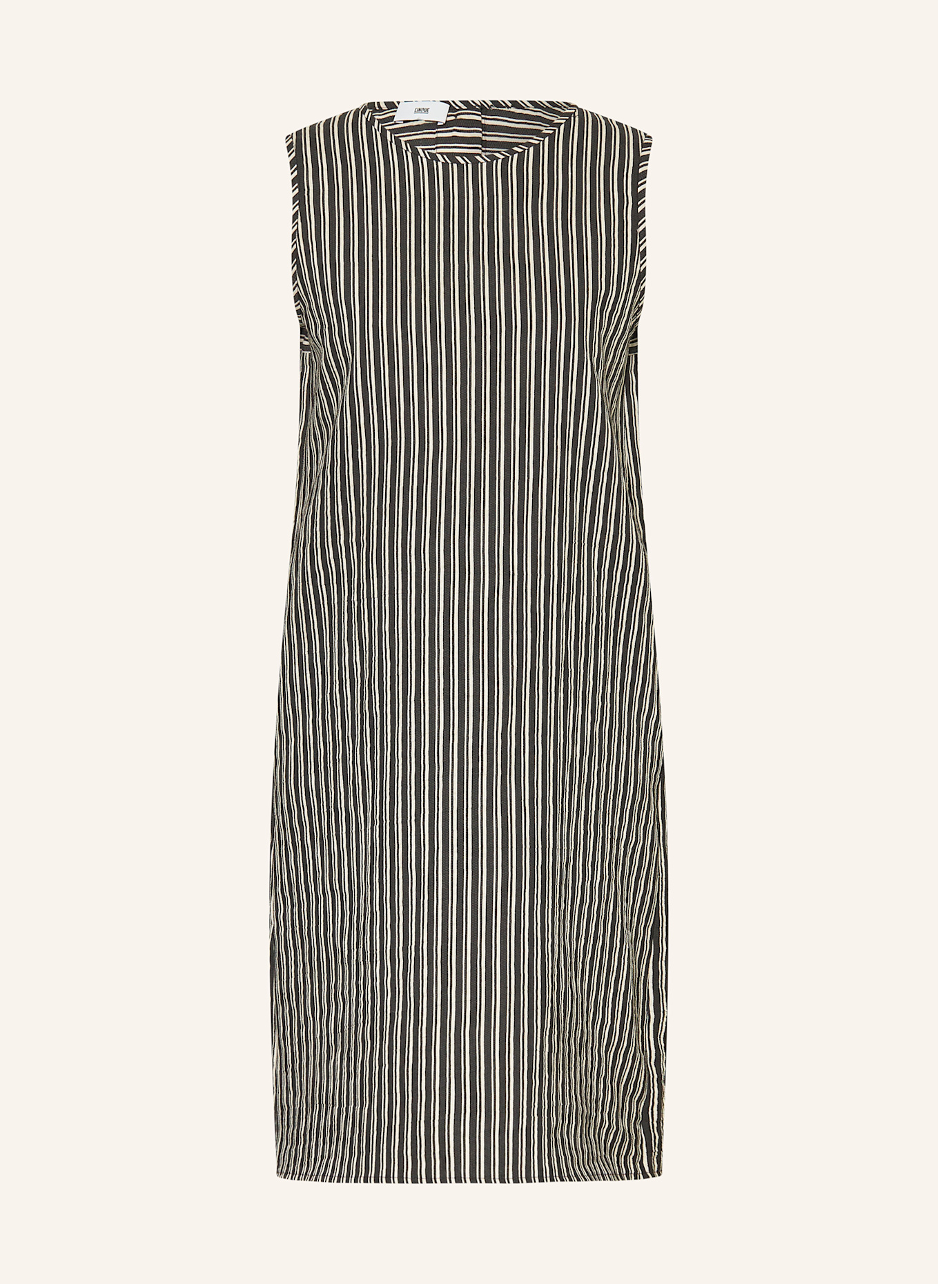 CINQUE Robe CIDUFFY: NOIR / GRIS CLAIR