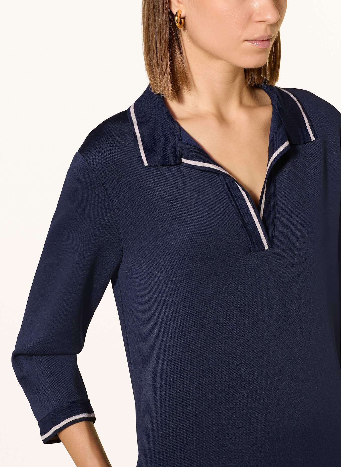 CINQUE Šaty CIDANILO: TMAVĚ MODRÁ