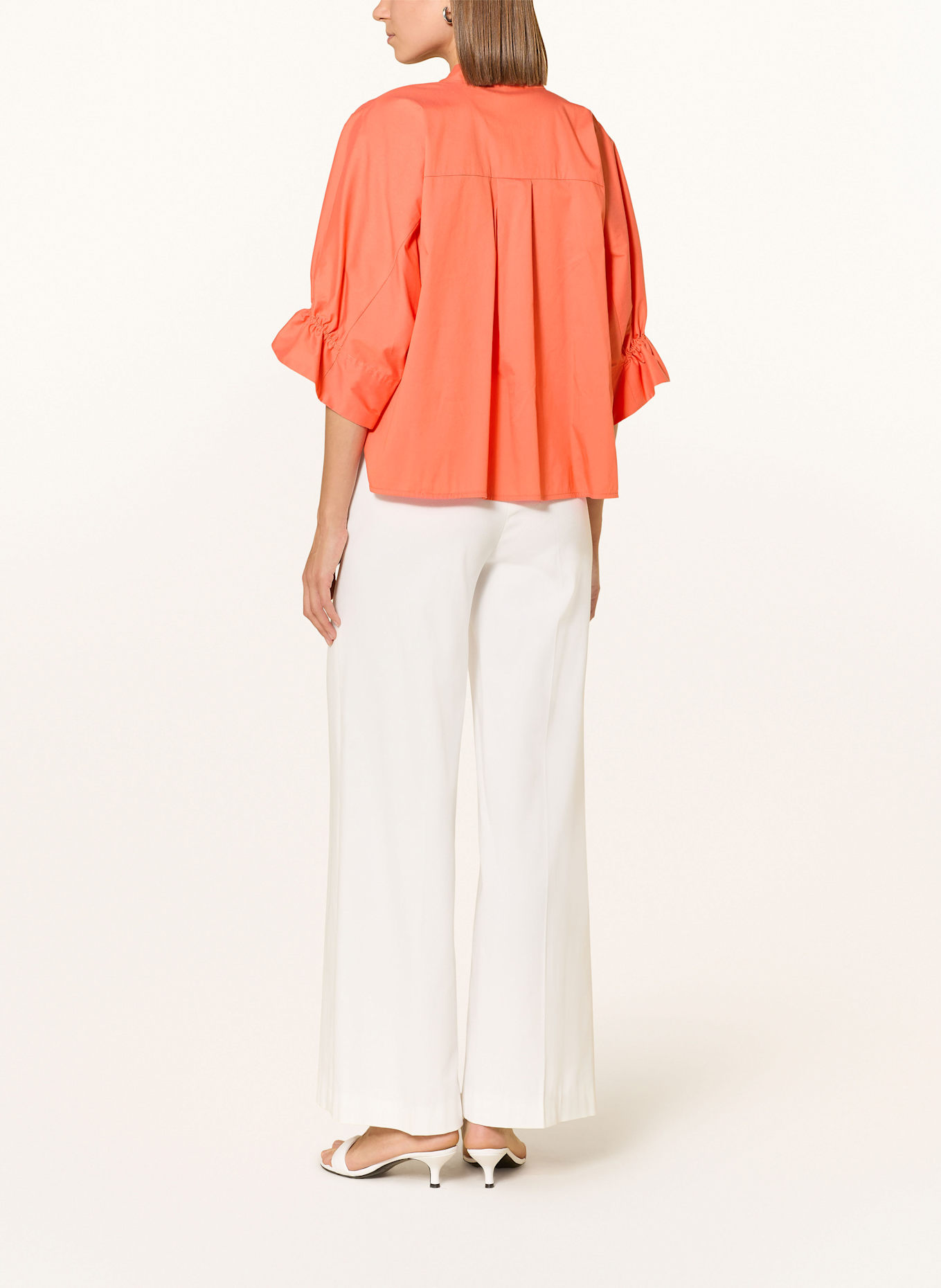 CINQUE Bluse CIPECE mit Volants: ORANGE