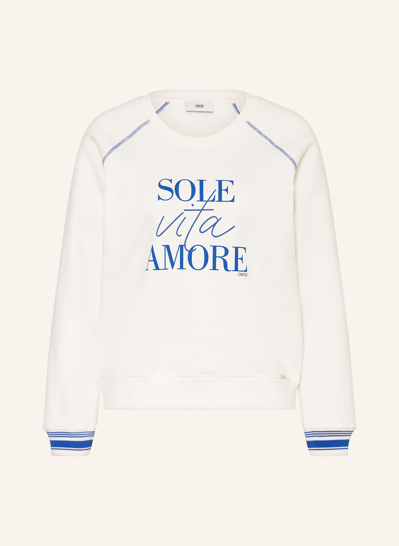 CINQUE Sweatshirt CIVACANO: WEISS