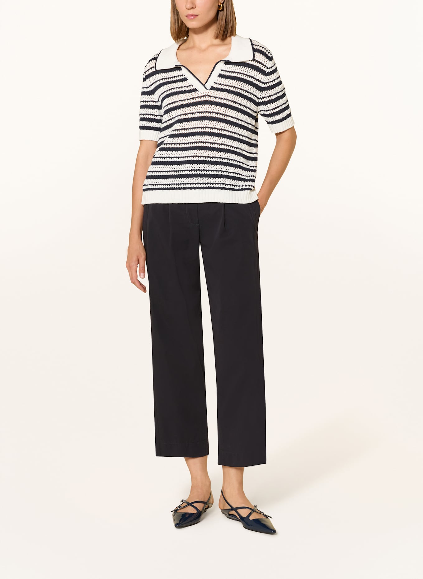 CINQUE Marlenehose CIOPTI: DUNKELBLAU