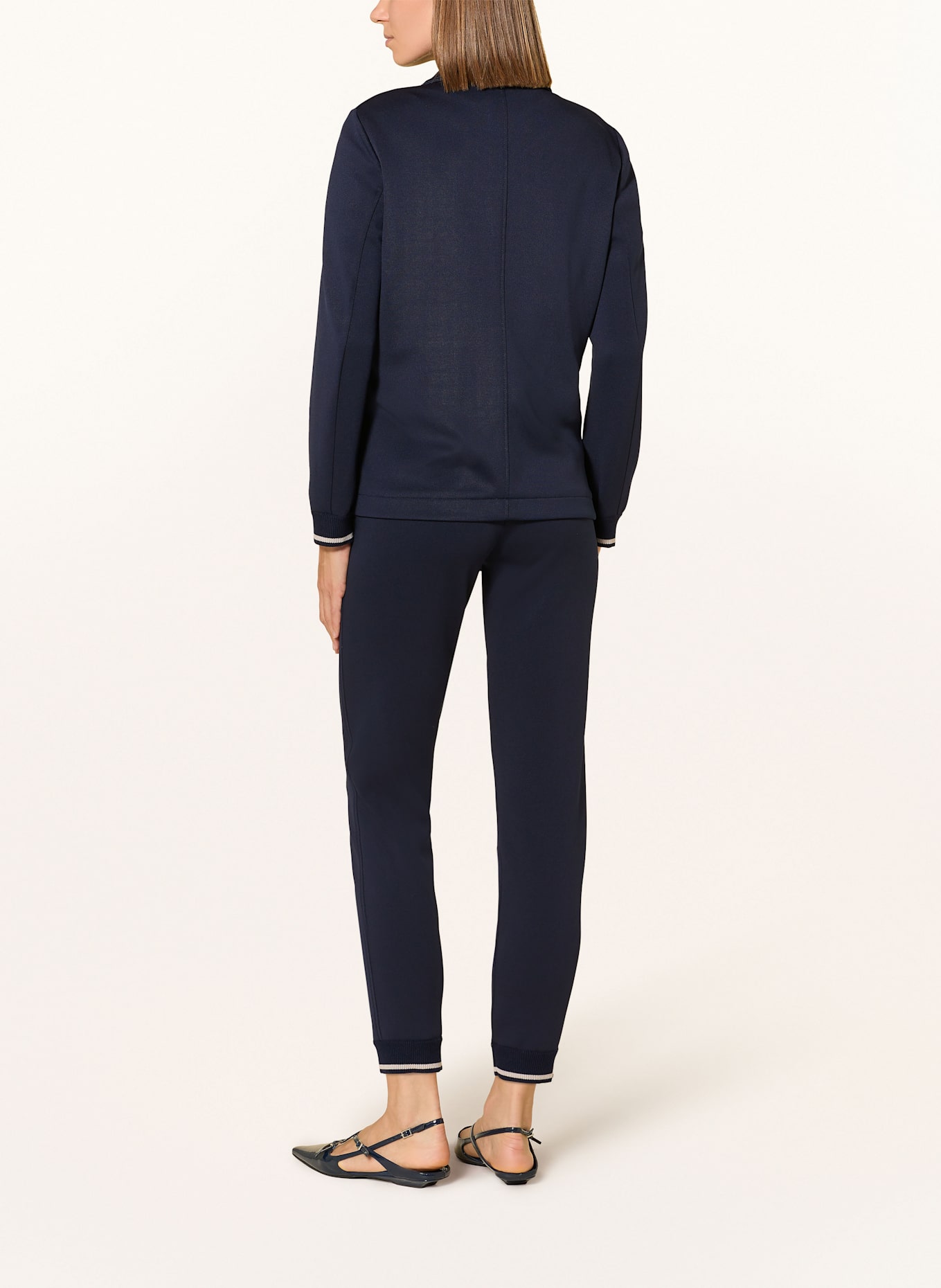 CINQUE Kalhoty CISOL: TMAVĚ MODRÁ