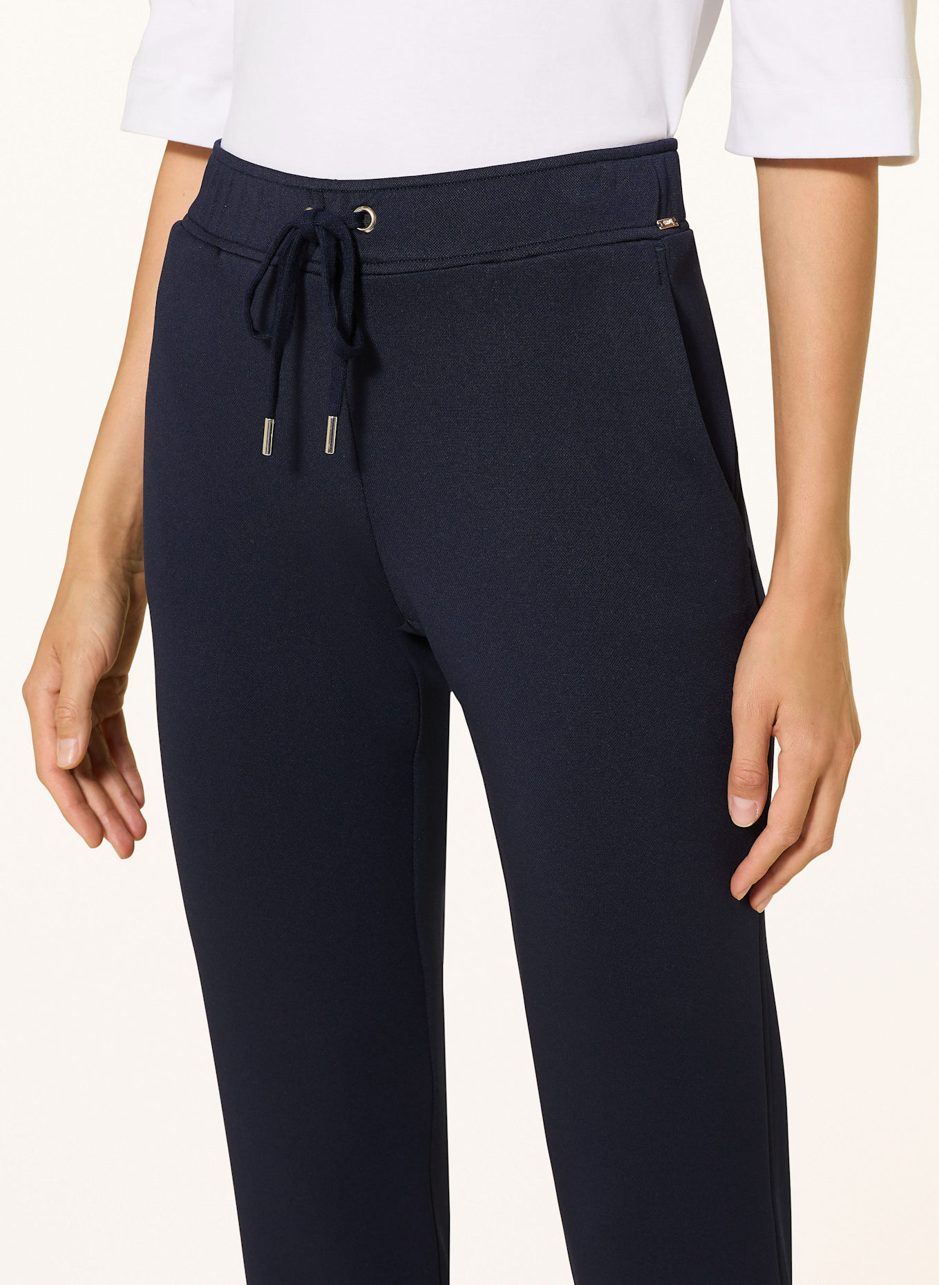 CINQUE Kalhoty CISOL: TMAVĚ MODRÁ