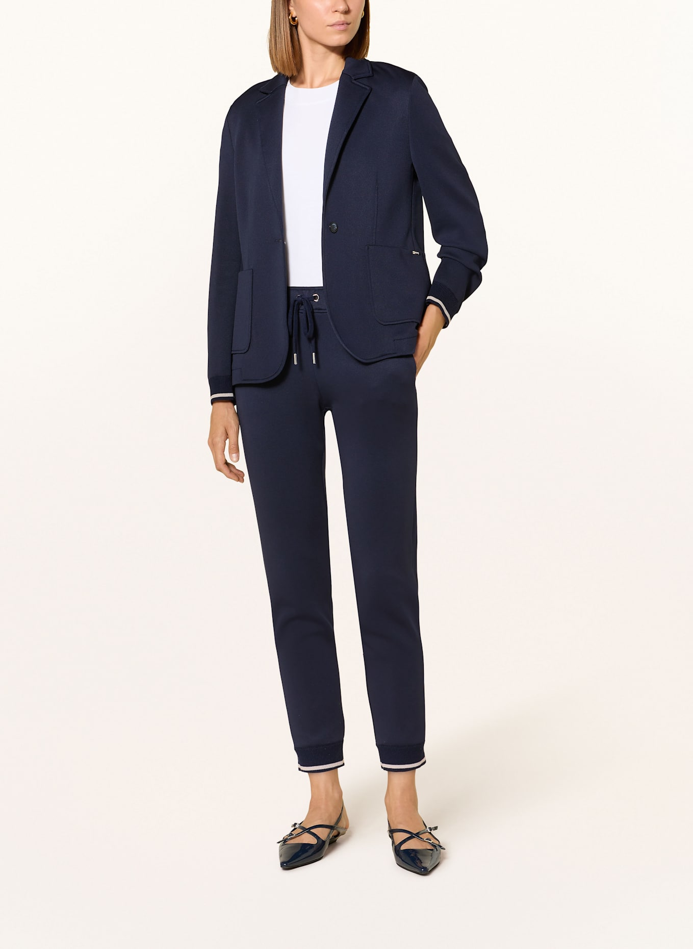 CINQUE Blezer CILUNA: GRANATOWY