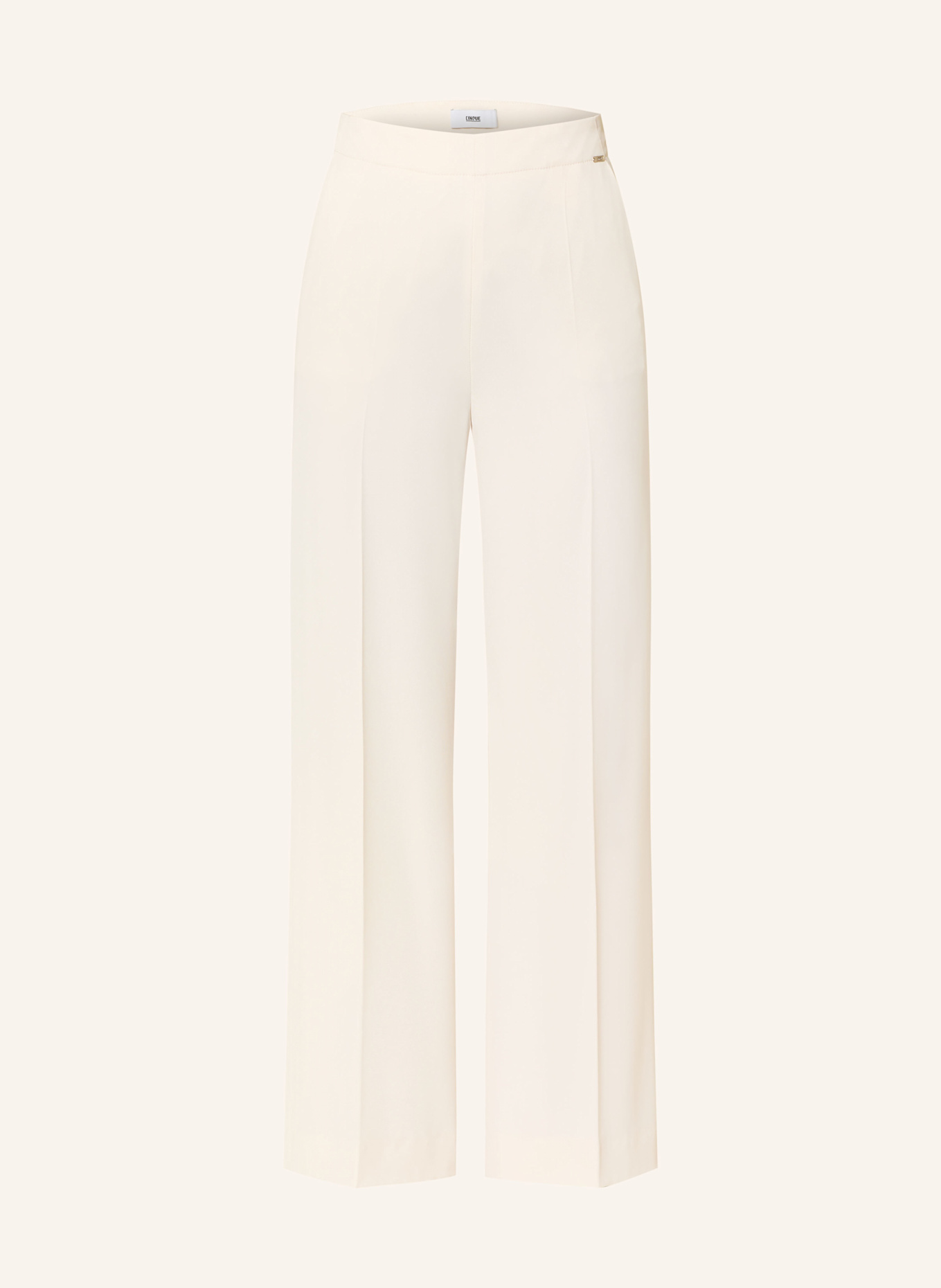 CINQUE Spodnie marlena CIHELPO: ECRU