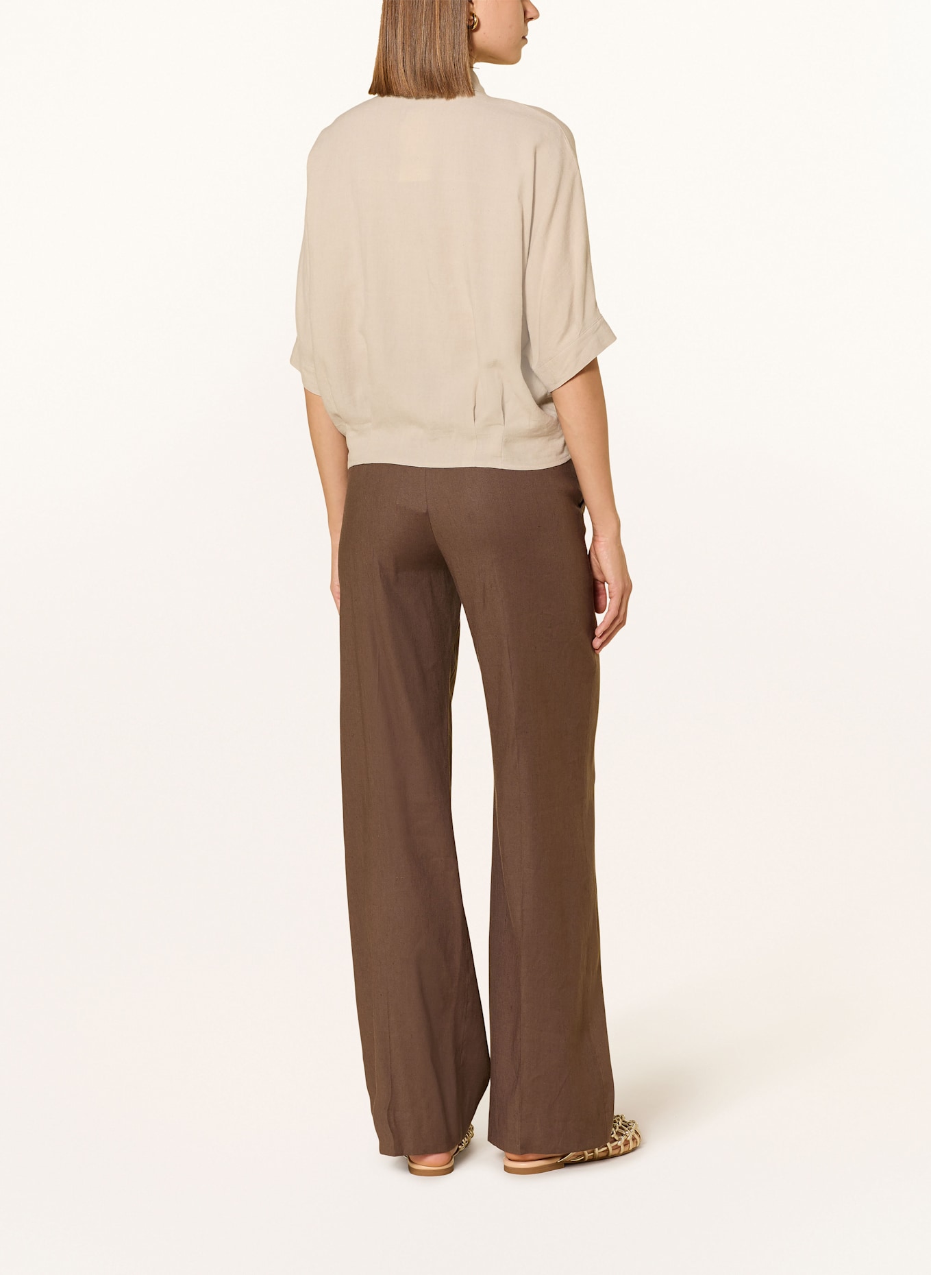 CINQUE Marlenehose CIOSWALDO: DUNKELBRAUN