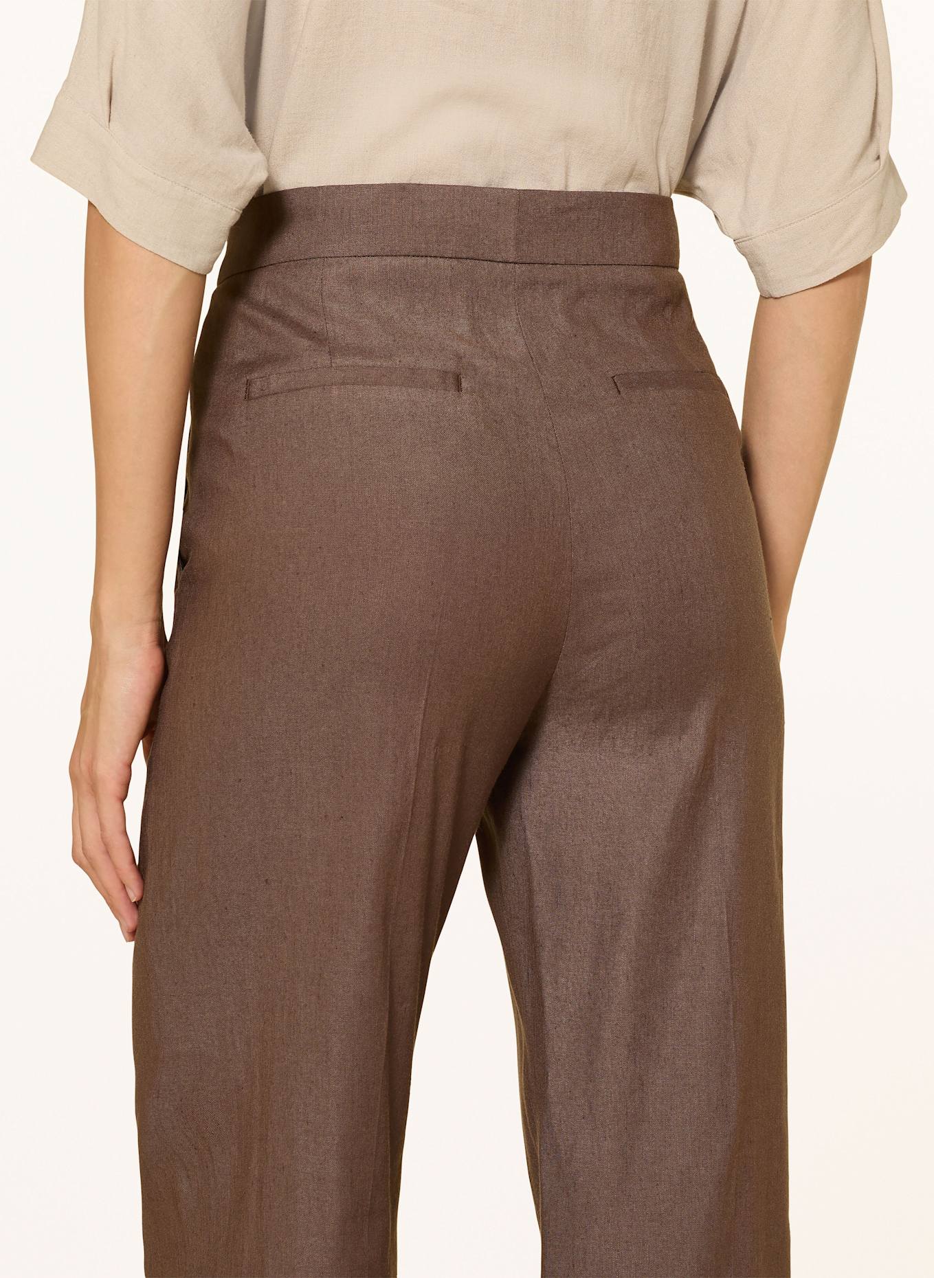 CINQUE Marlenehose CIOSWALDO: DUNKELBRAUN