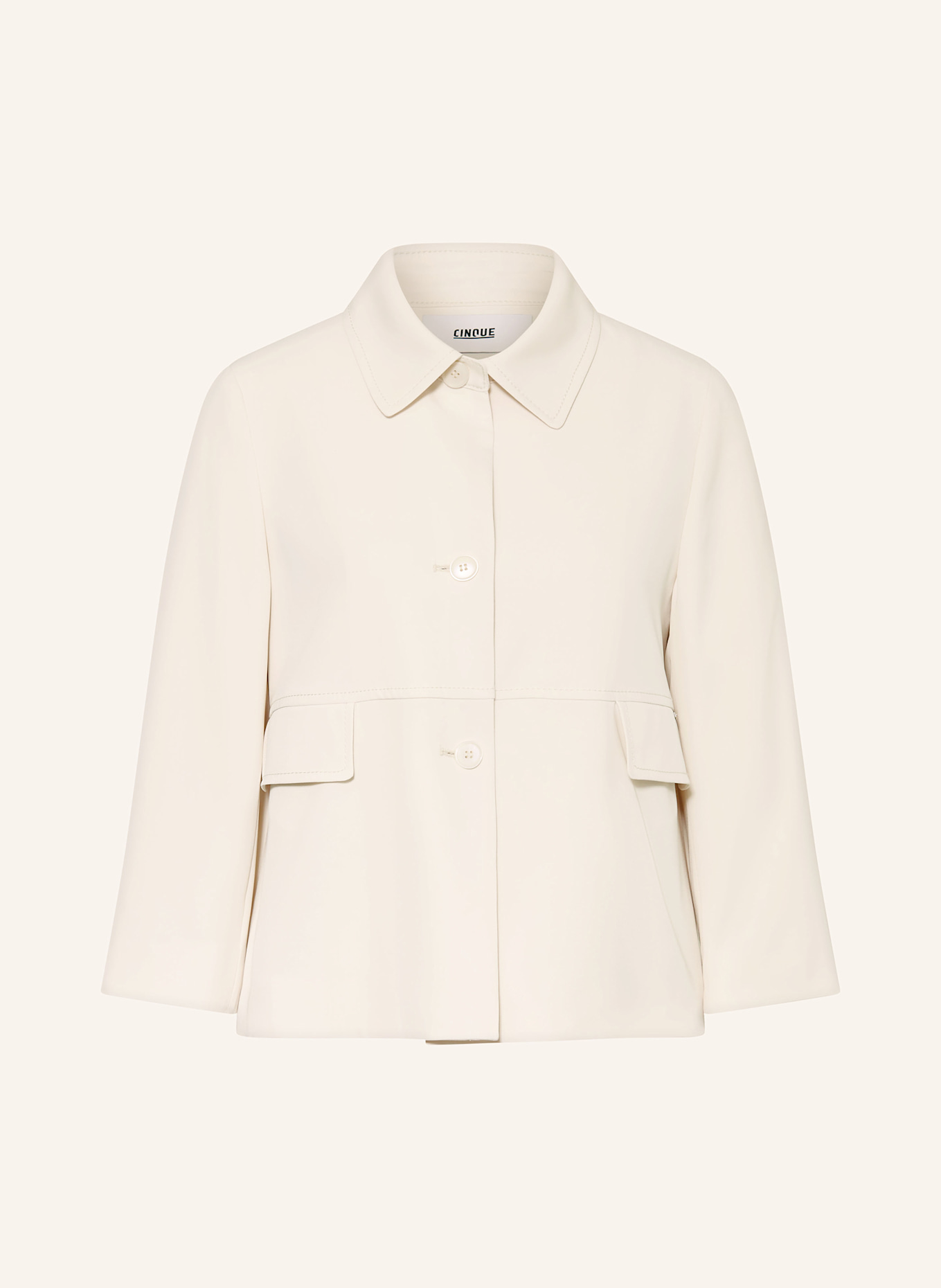 CINQUE Żakiet pudełkowy CILOTTE: ECRU