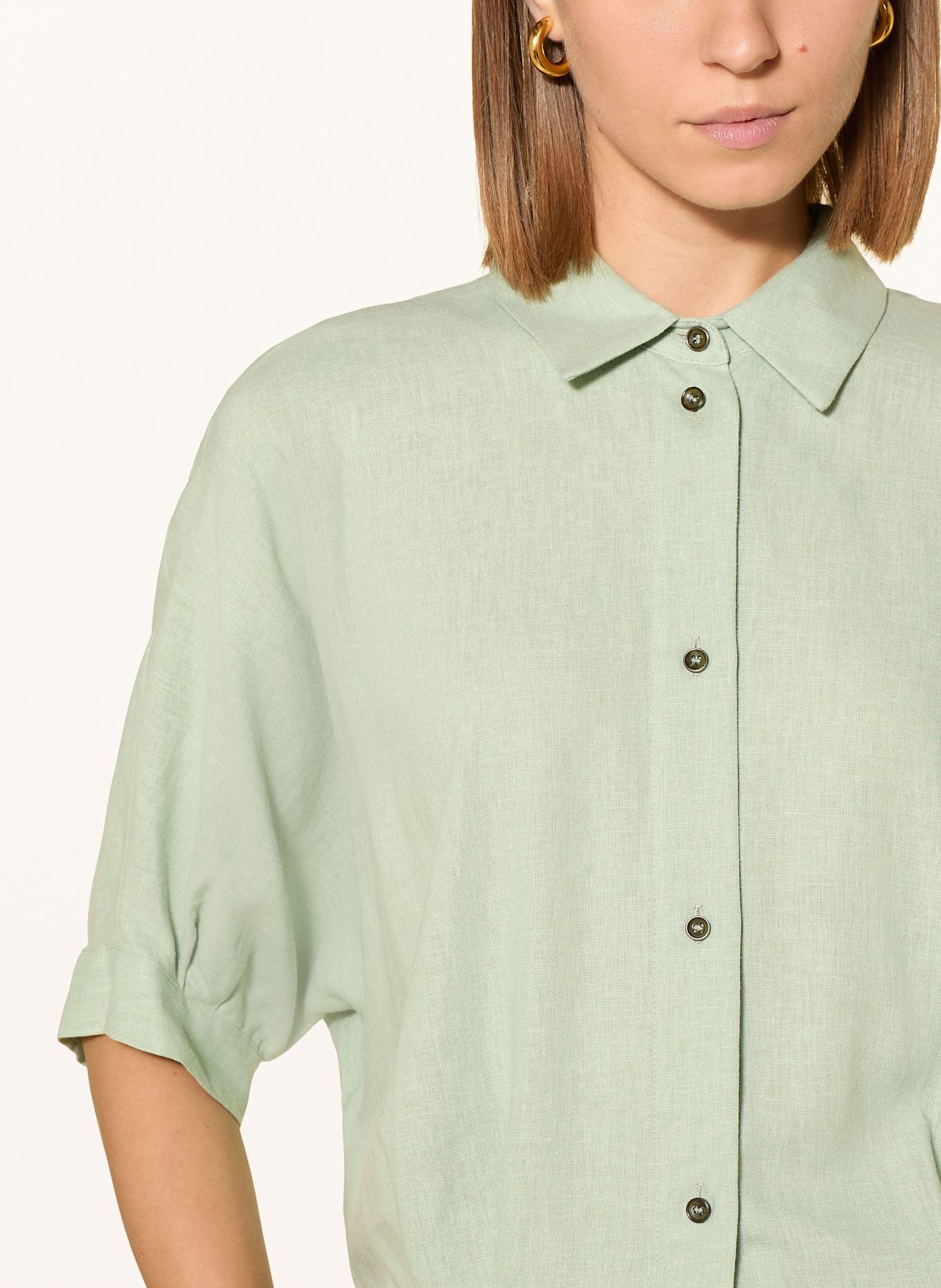 CINQUE Hemdbluse CITERNI: HELLGRÜN