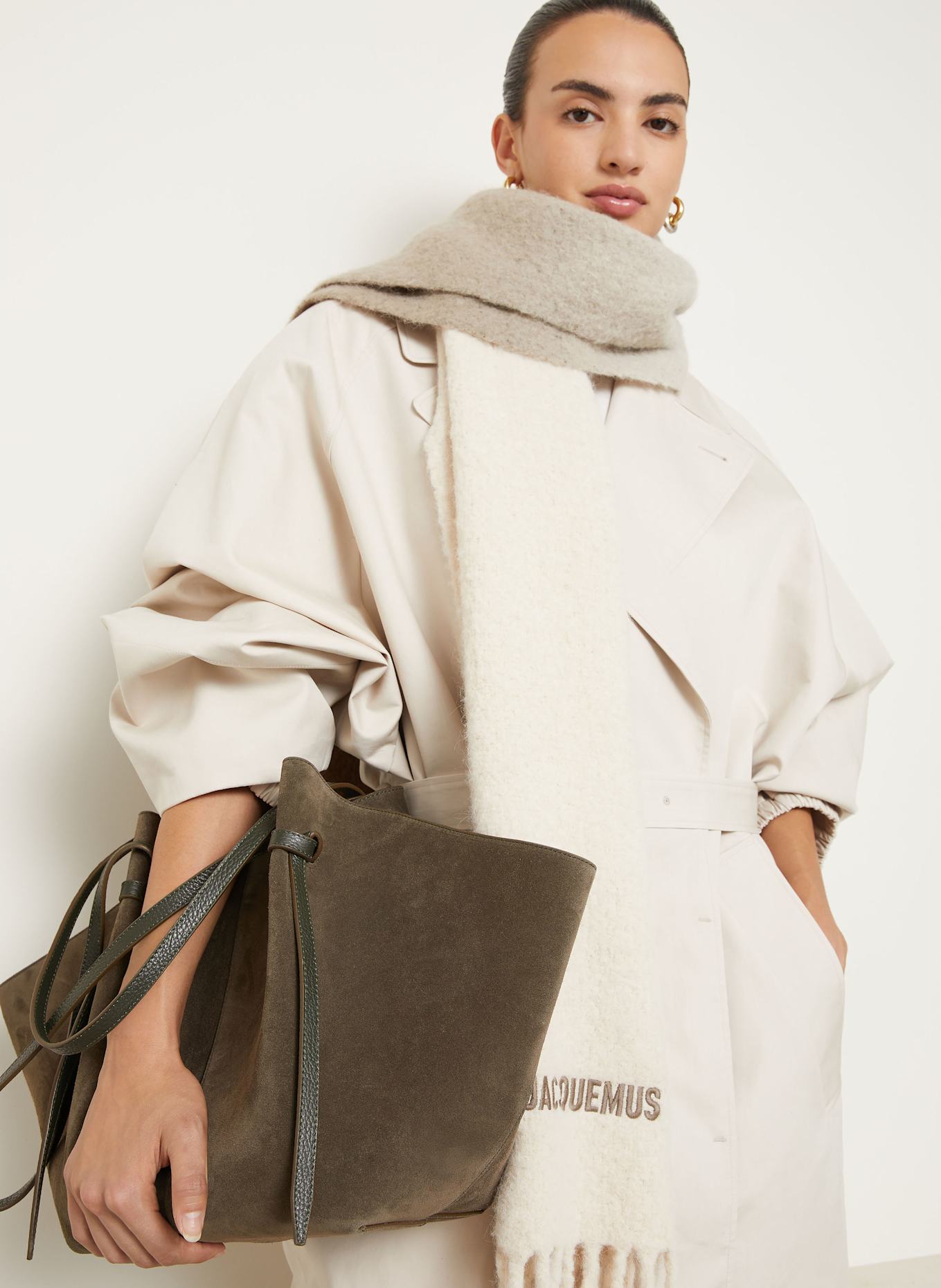 YUZEFI Shopper MOCHI LARGE: KHAKI