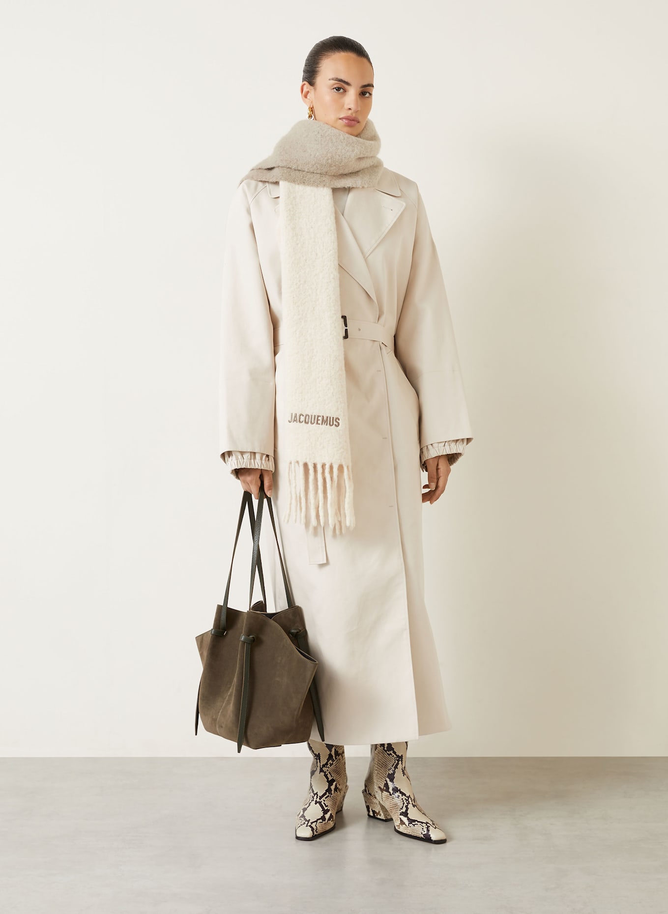 YUZEFI Shopper MOCHI LARGE: KHAKI