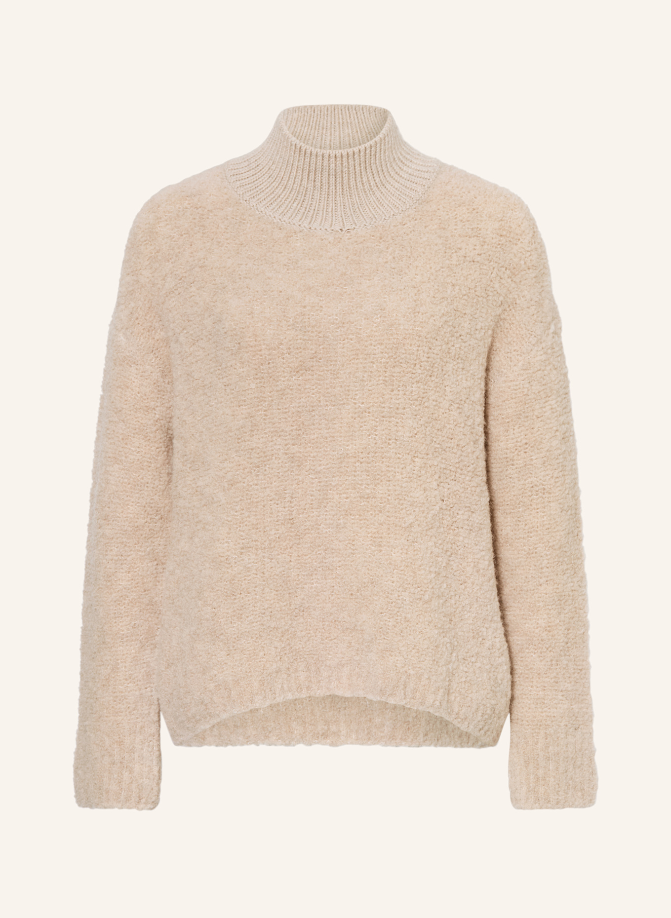 Marc O'Polo Pullover aus Teddyfell: BEIGE