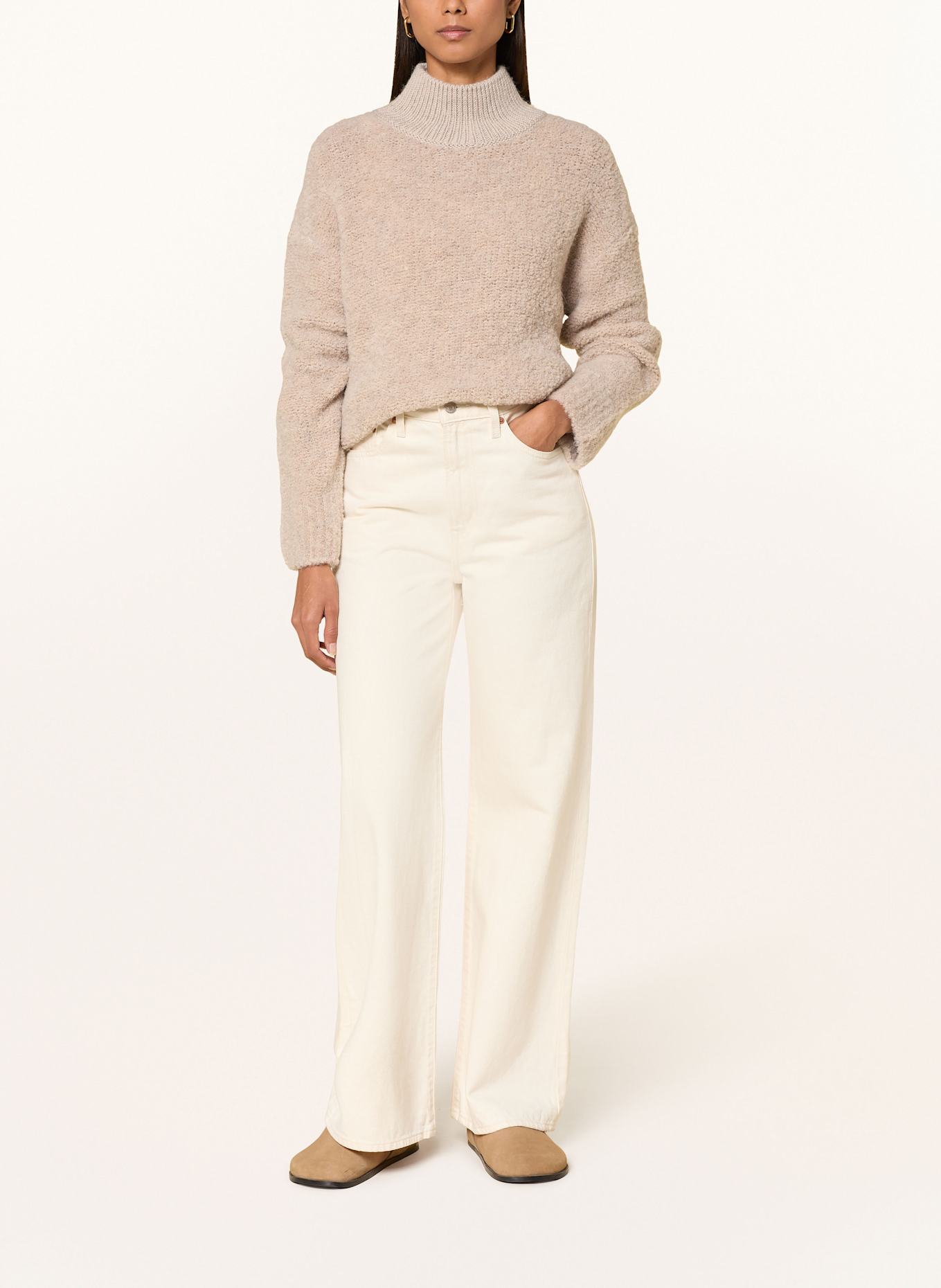 Marc O'Polo Pullover aus Teddyfell: BEIGE