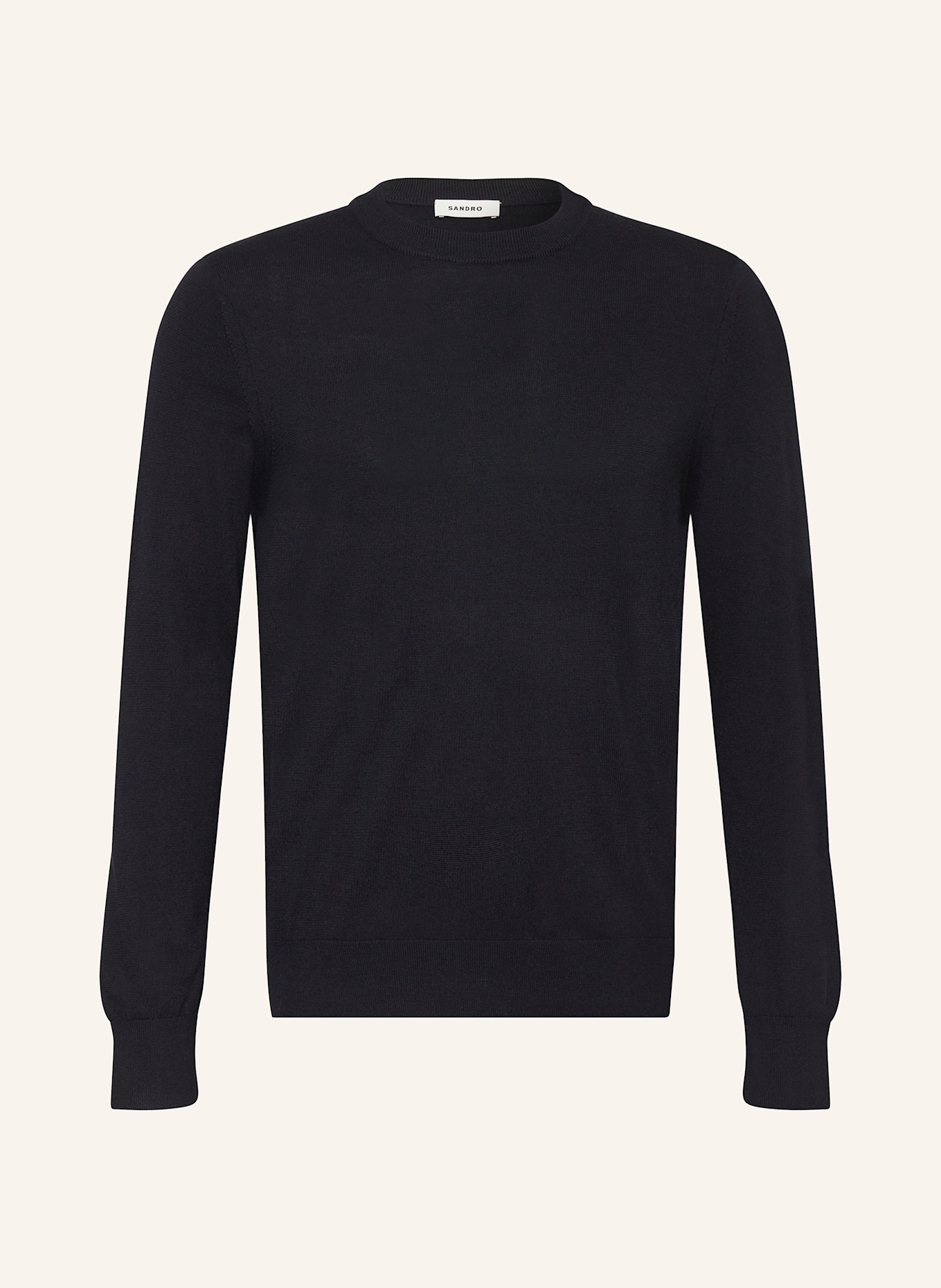 SANDRO Pullover: DUNKELBLAU