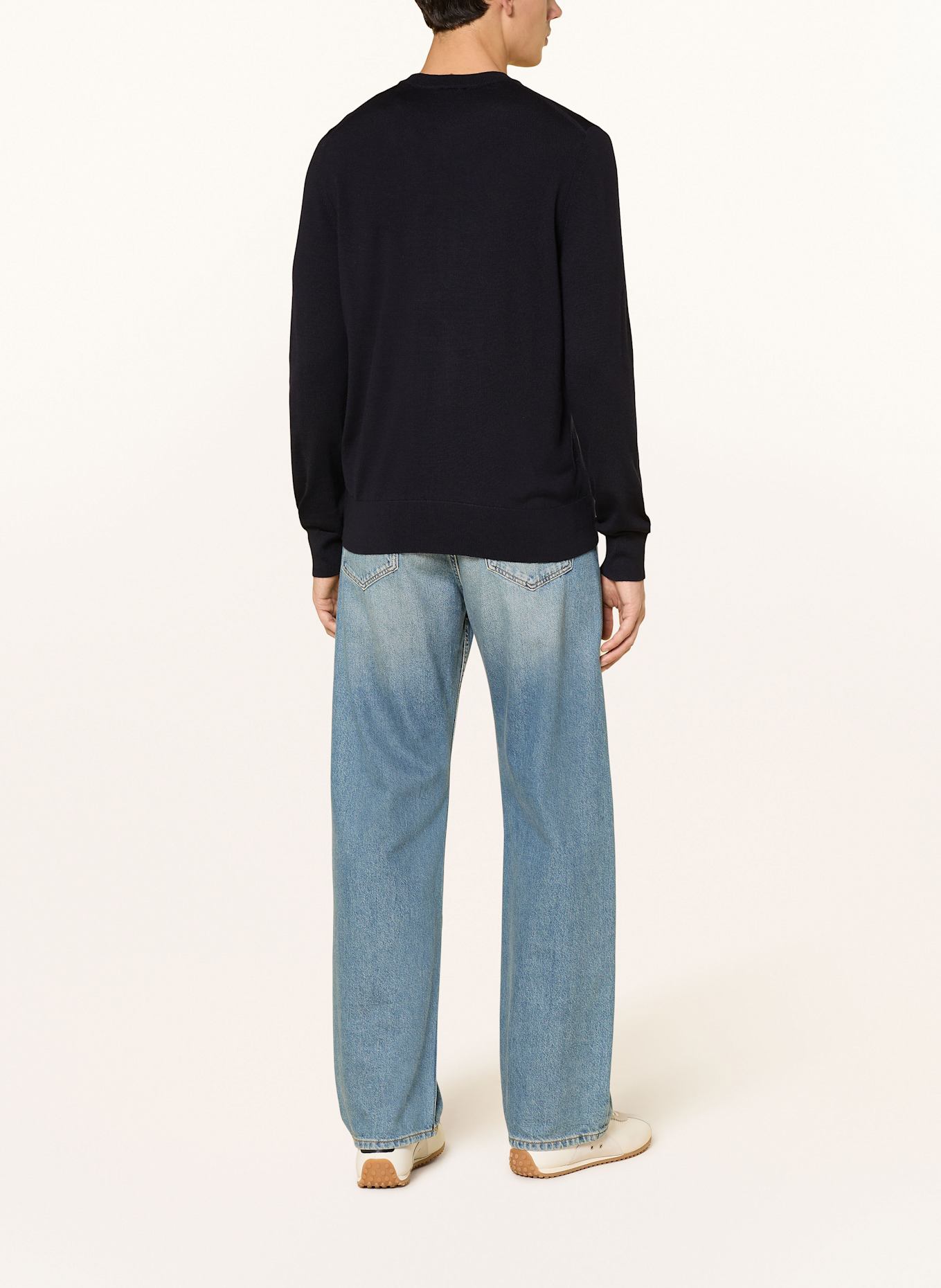 SANDRO Pullover: DUNKELBLAU