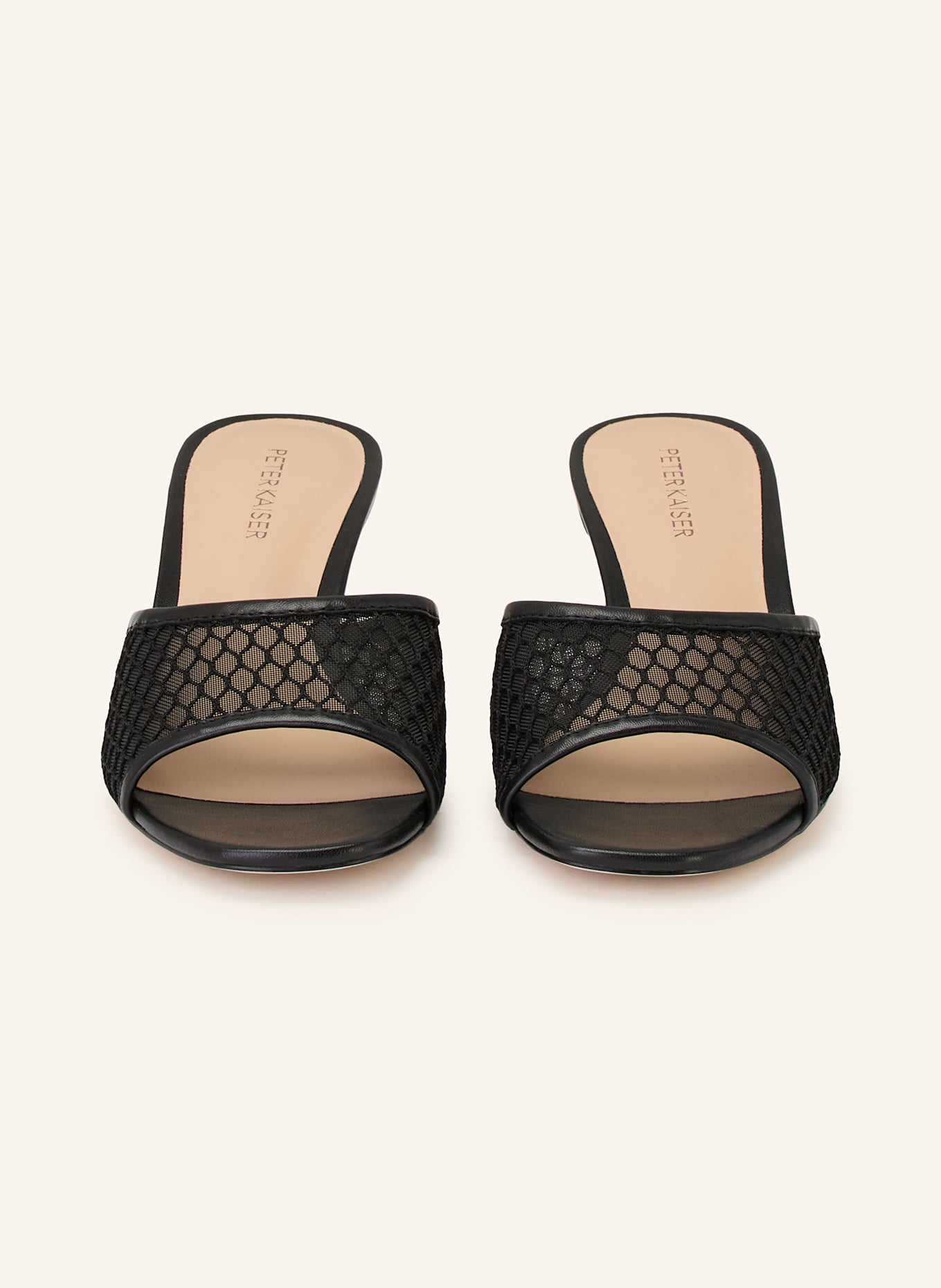 PETER KAISER Mules VENEZIA: ČERNÁ