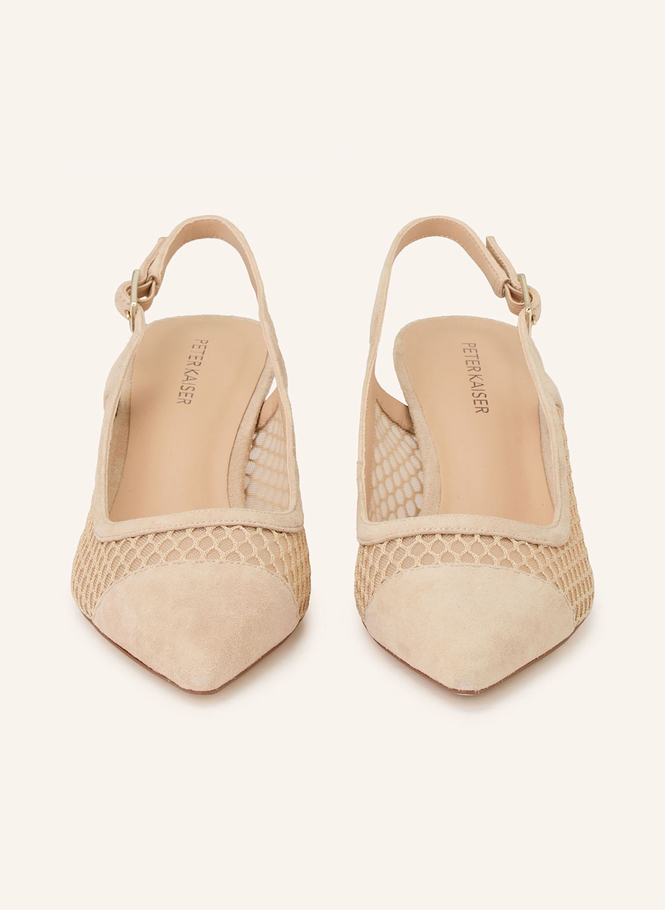 PETER KAISER Slingpumps IBIZA: CREME