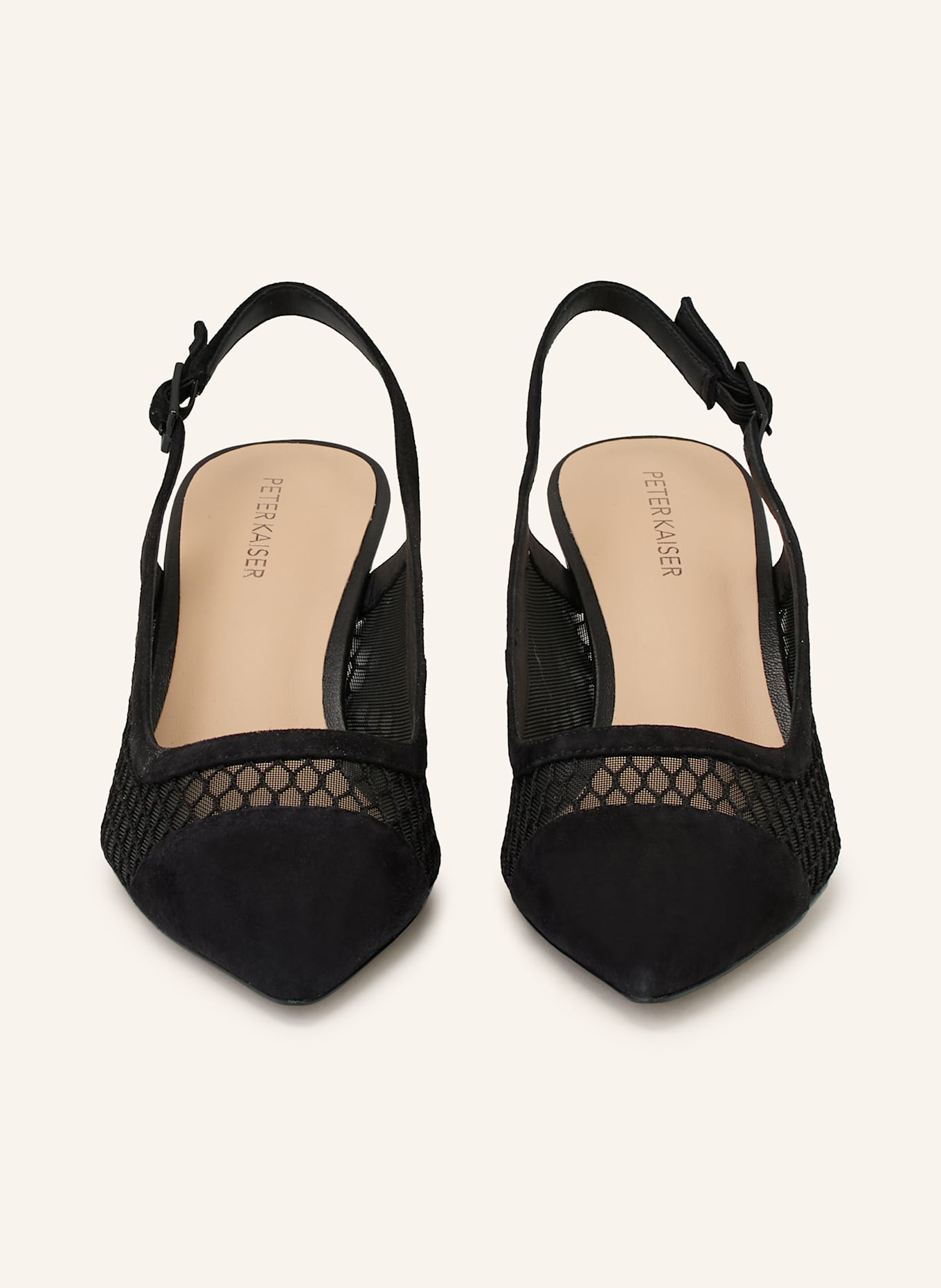PETER KAISER Slingpumps IBIZA: SCHWARZ