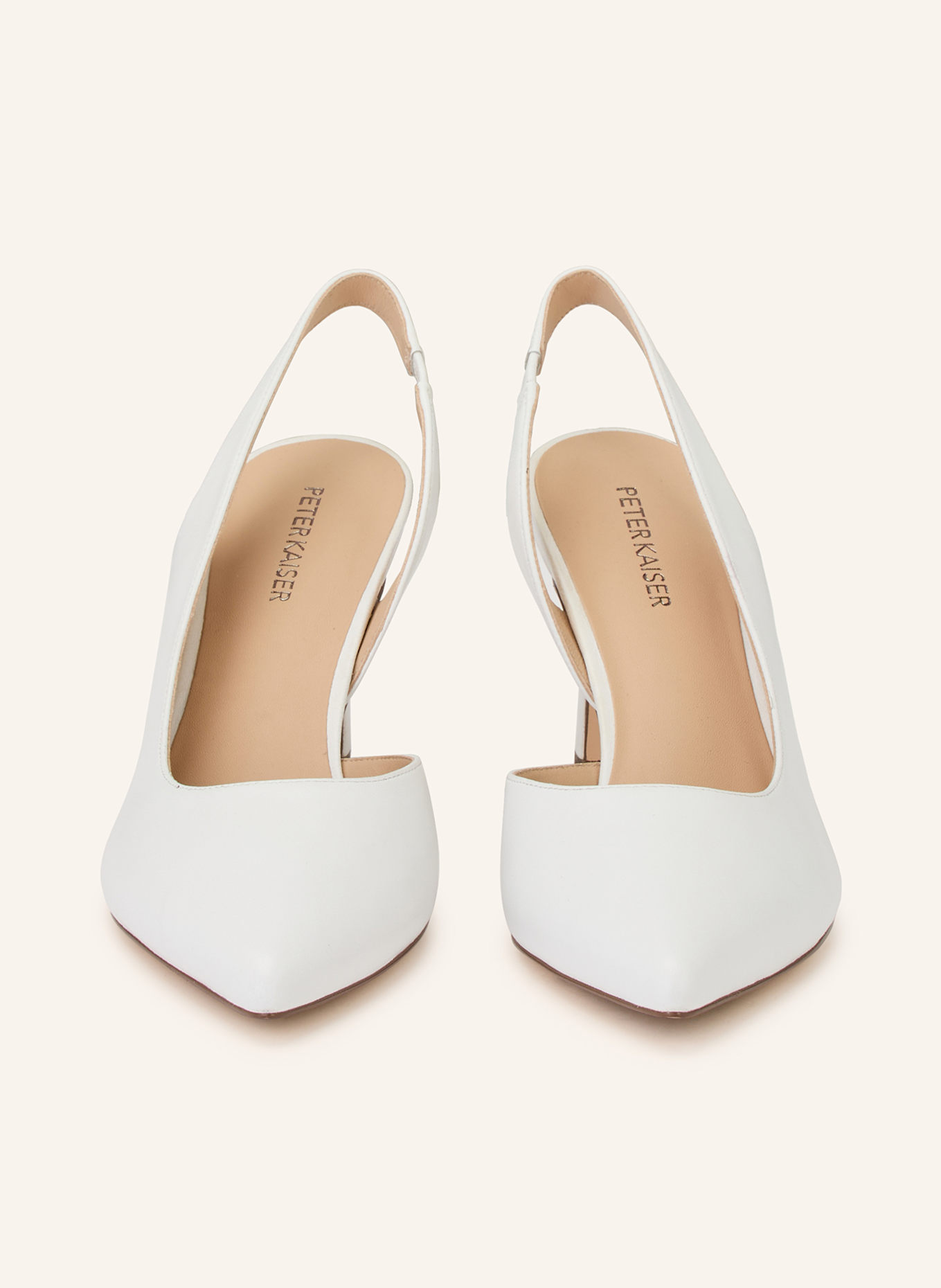 PETER KAISER Slingpumps MODENA: WEISS
