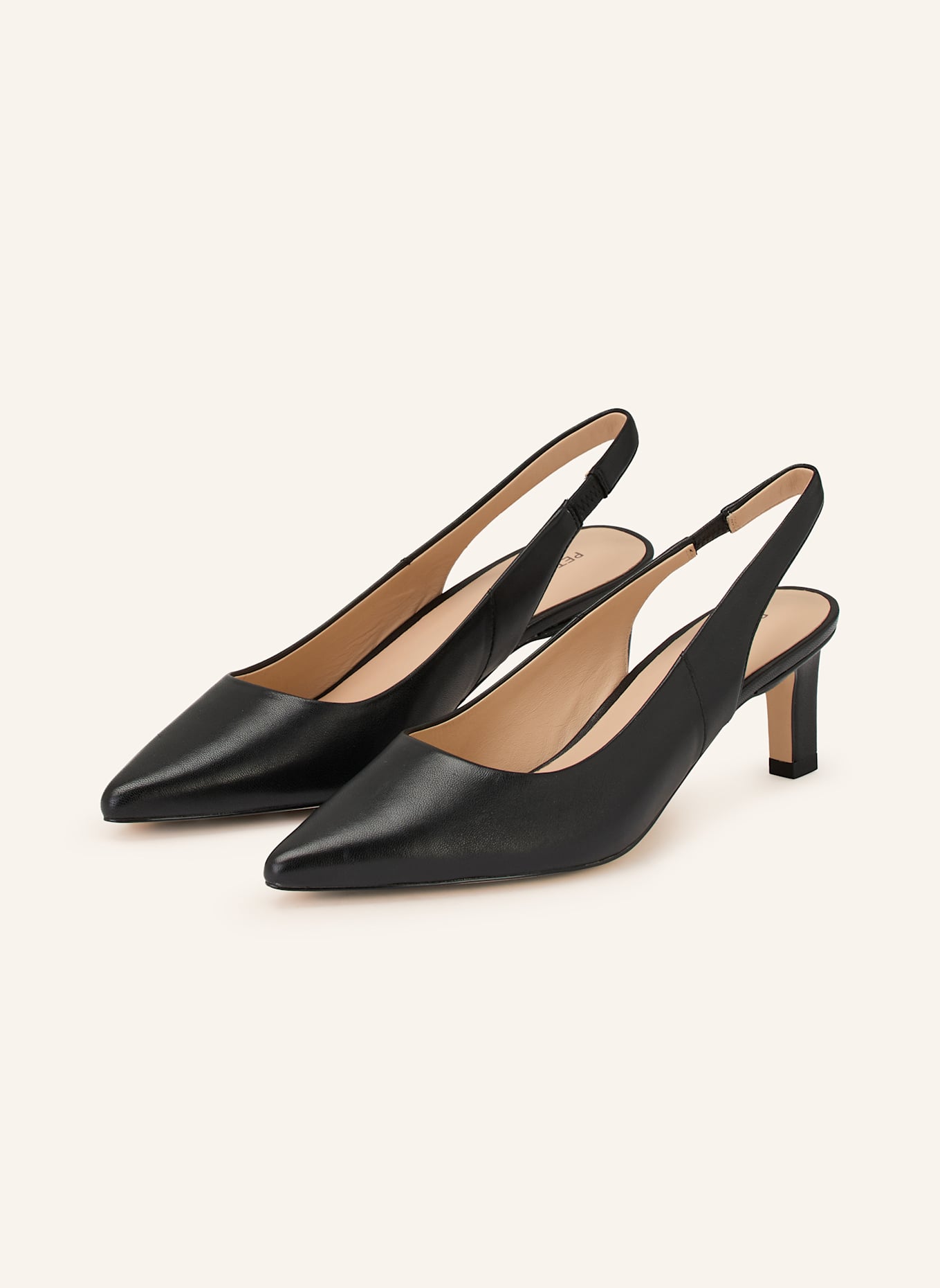 PETER KAISER Slingpumps IBIZA: SCHWARZ