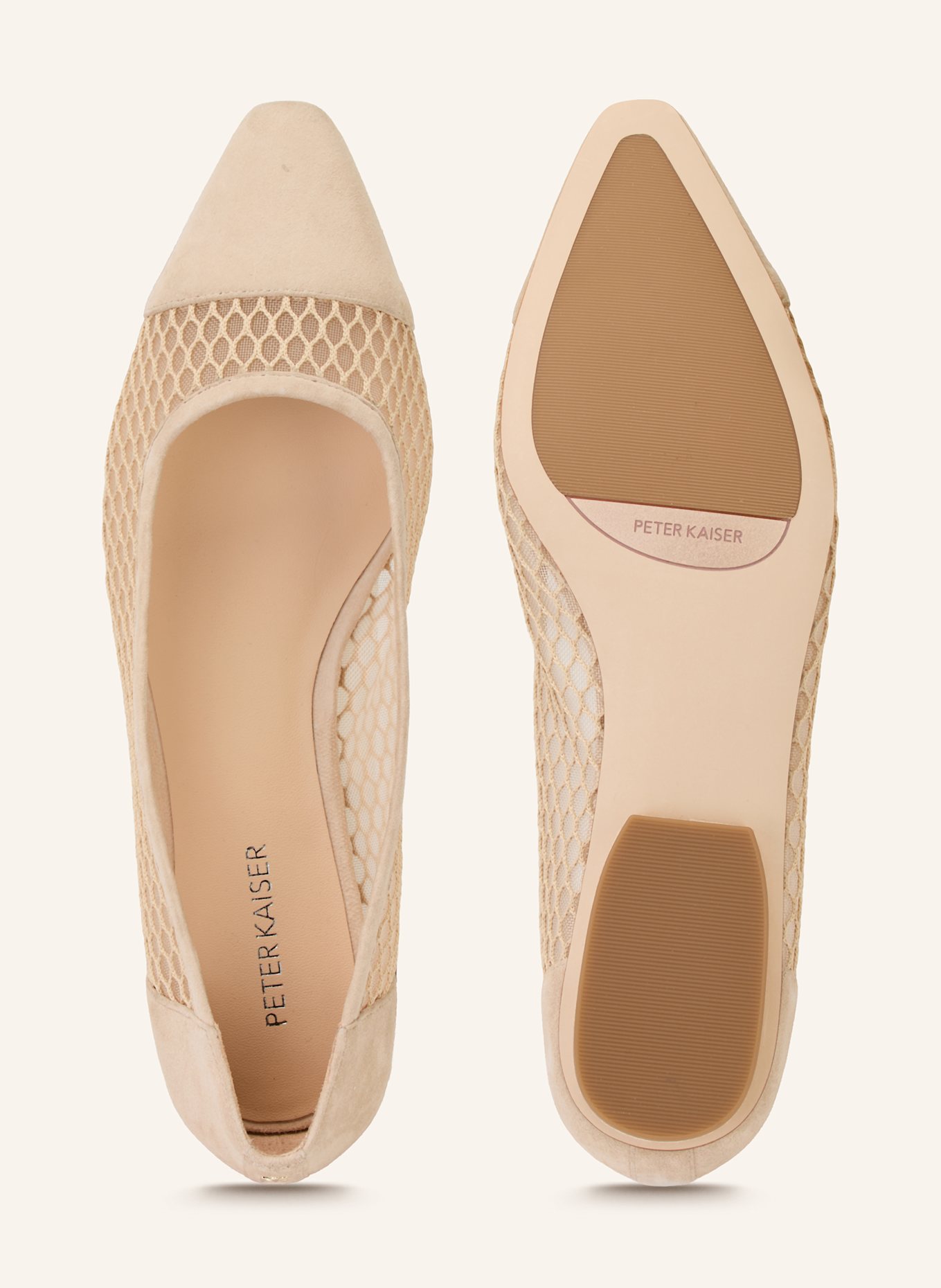 PETER KAISER Ballerinas BARCELONA: BEIGE