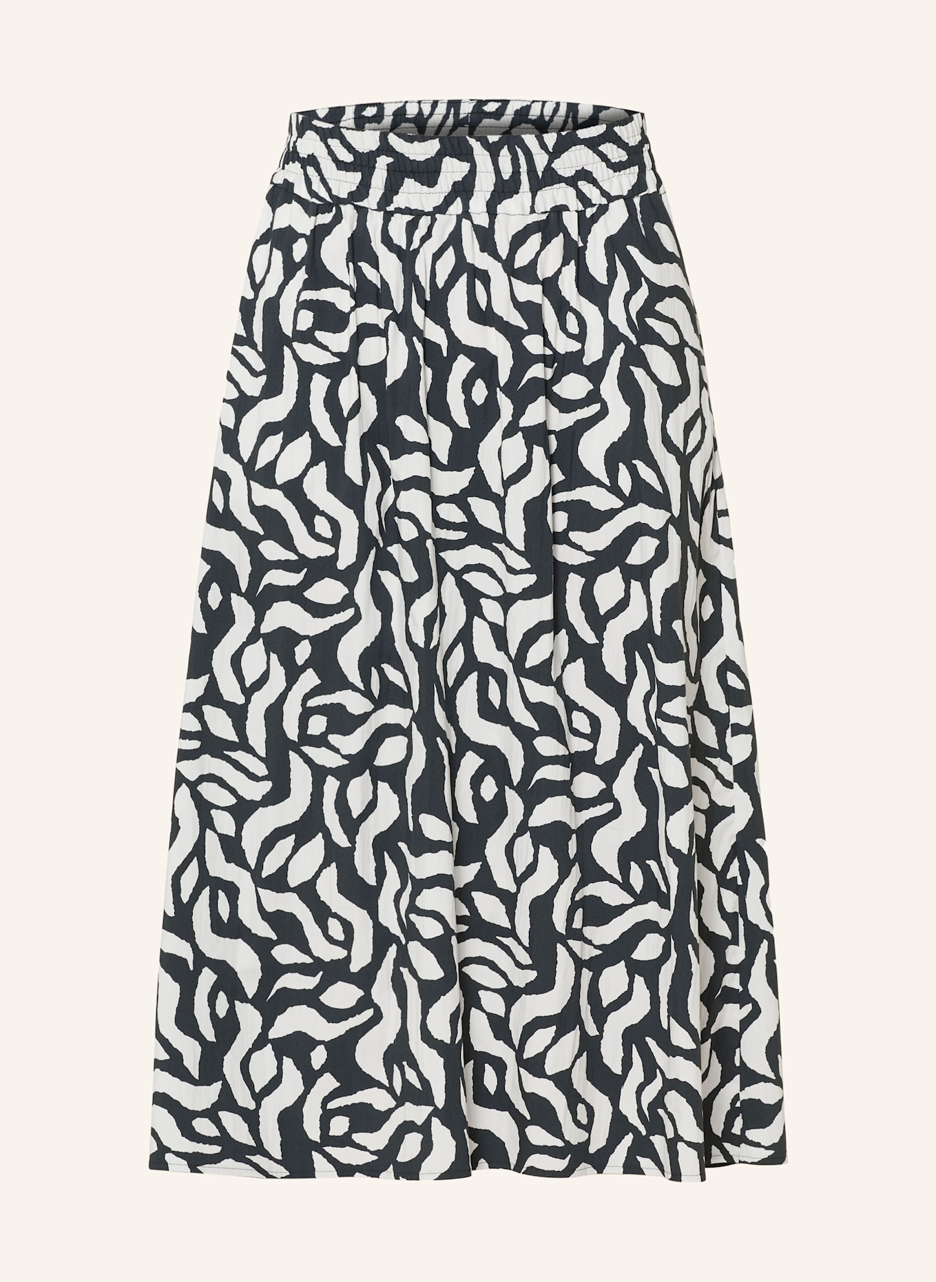 MARC AUREL Skirt: WHITE / BLACK