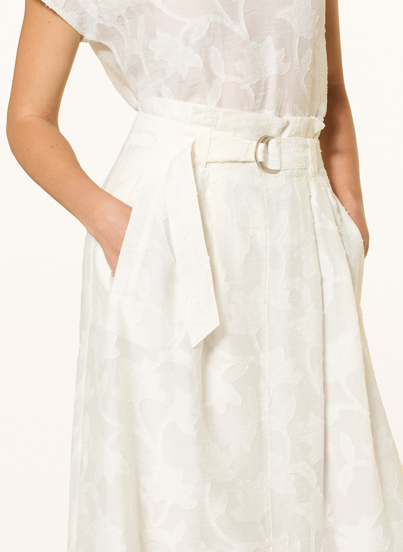 MARC AUREL Paperbag-Rock: WEISS