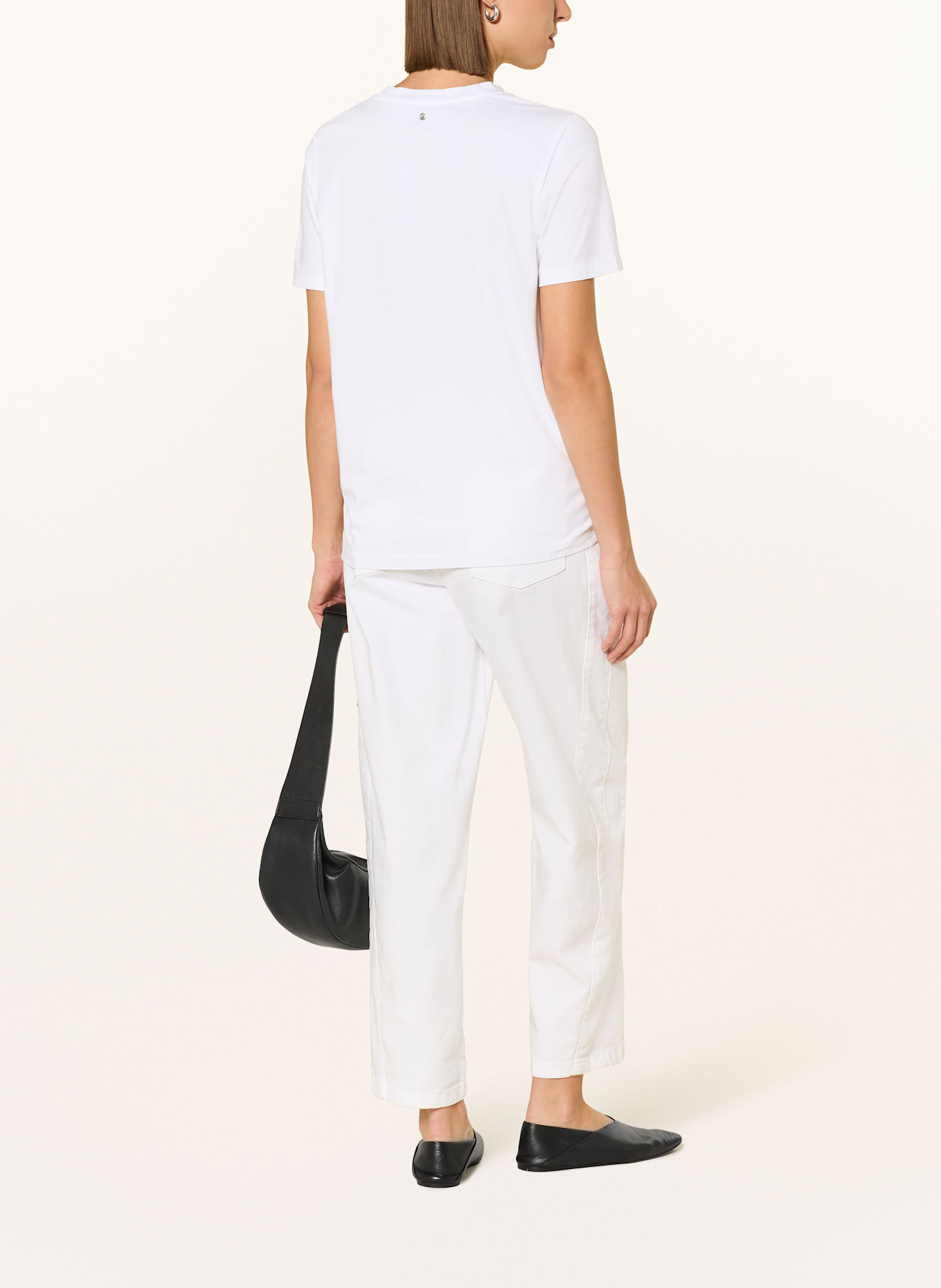 MARC AUREL T-shirt: BIAŁY / CZARNY