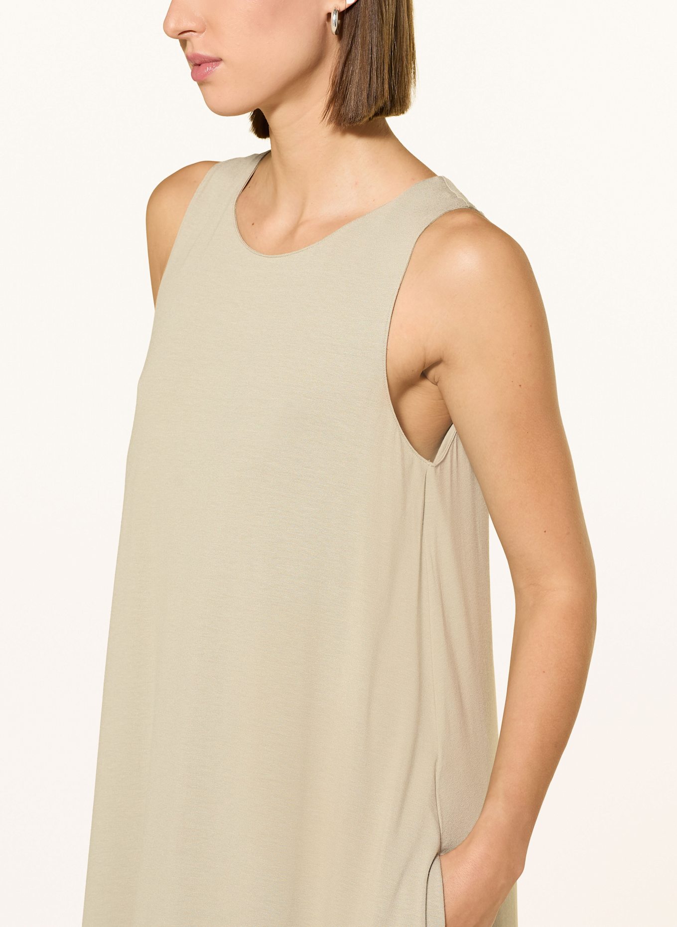 MARC AUREL robe en jersey: OLIVE