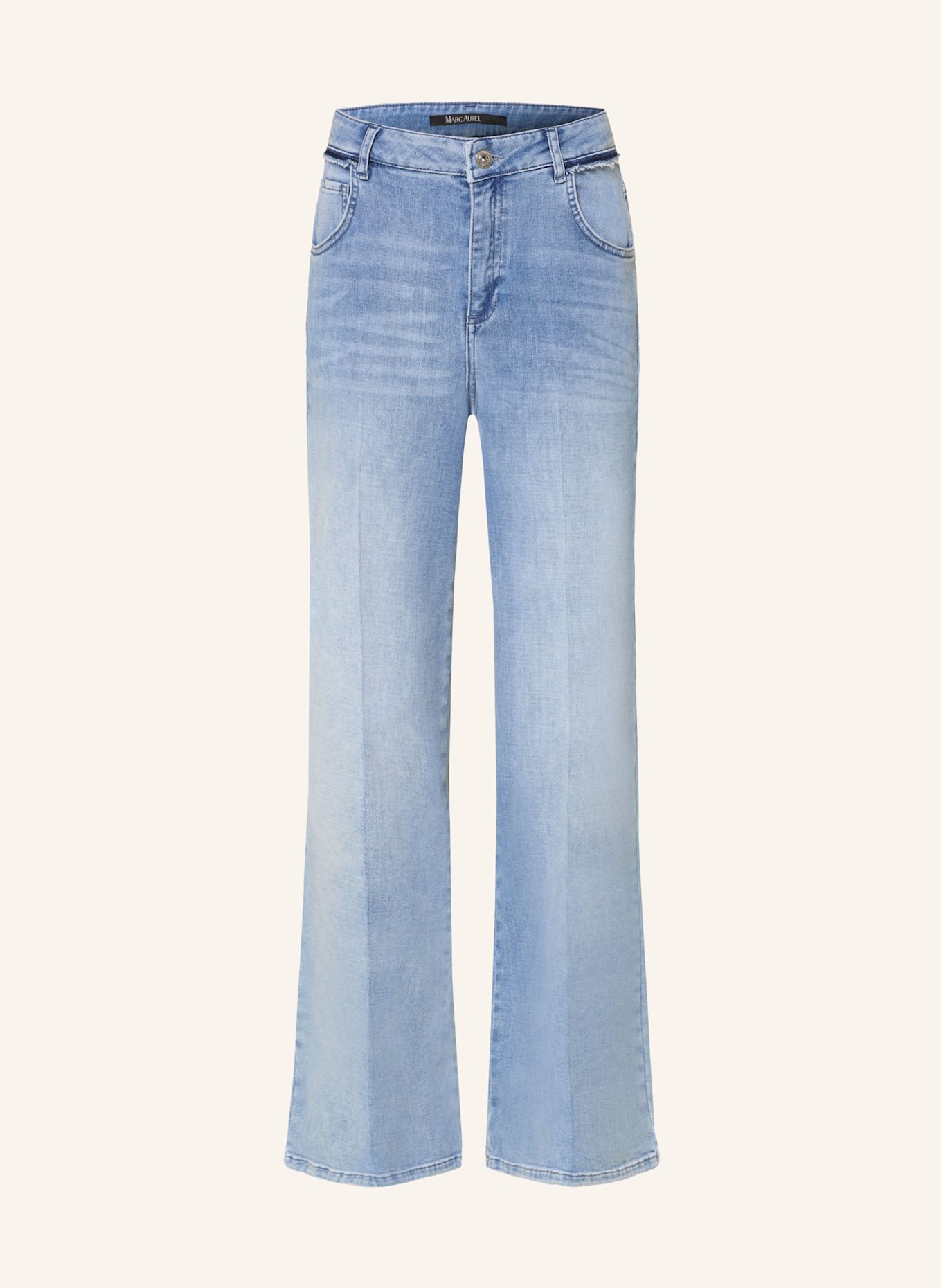 MARC AUREL Wide Leg Jeans: 500031 blue denim
