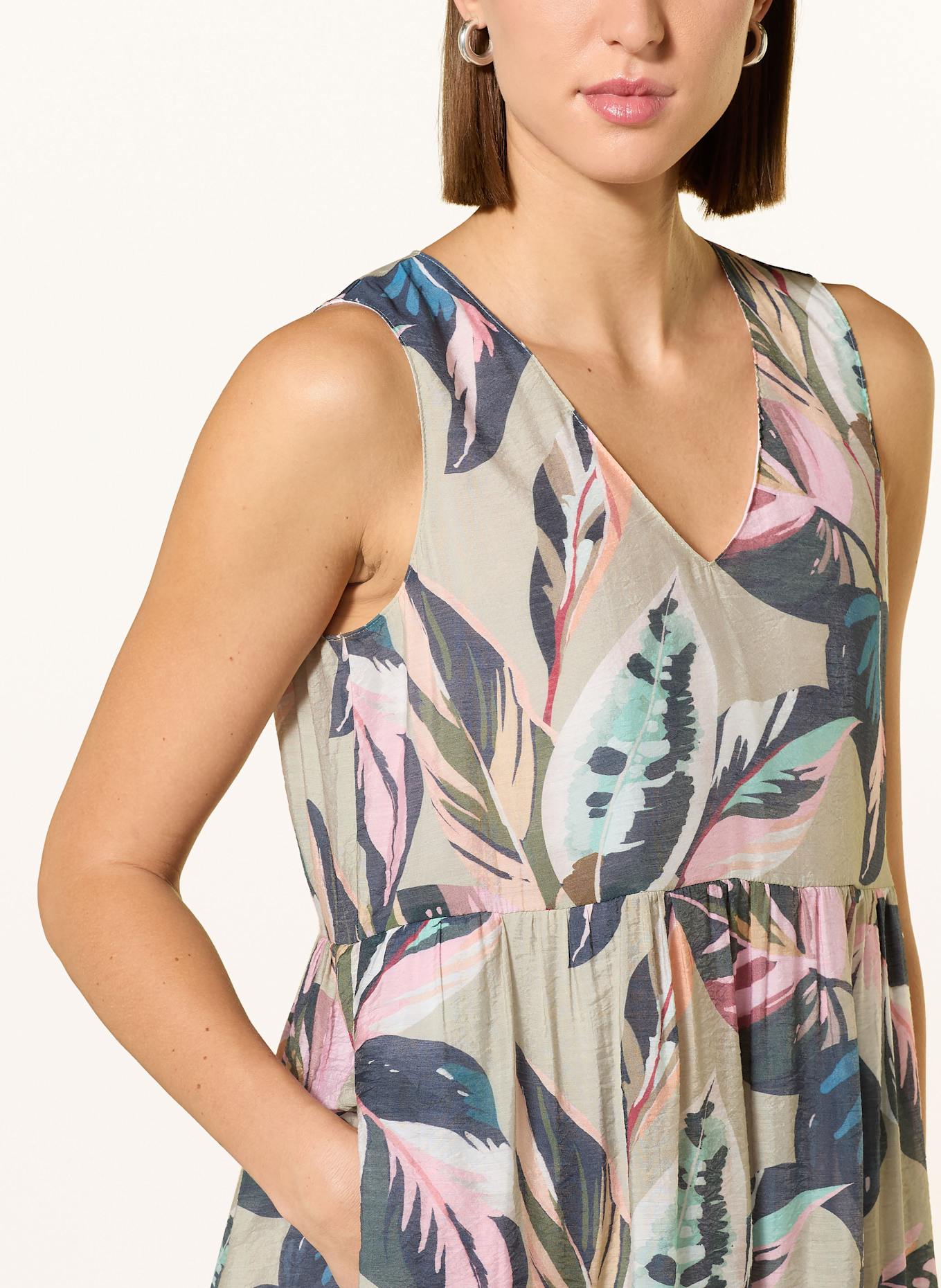 MARC AUREL Sukienka: JASNOZIELONY / PETROL / JASNORÓŻOWY