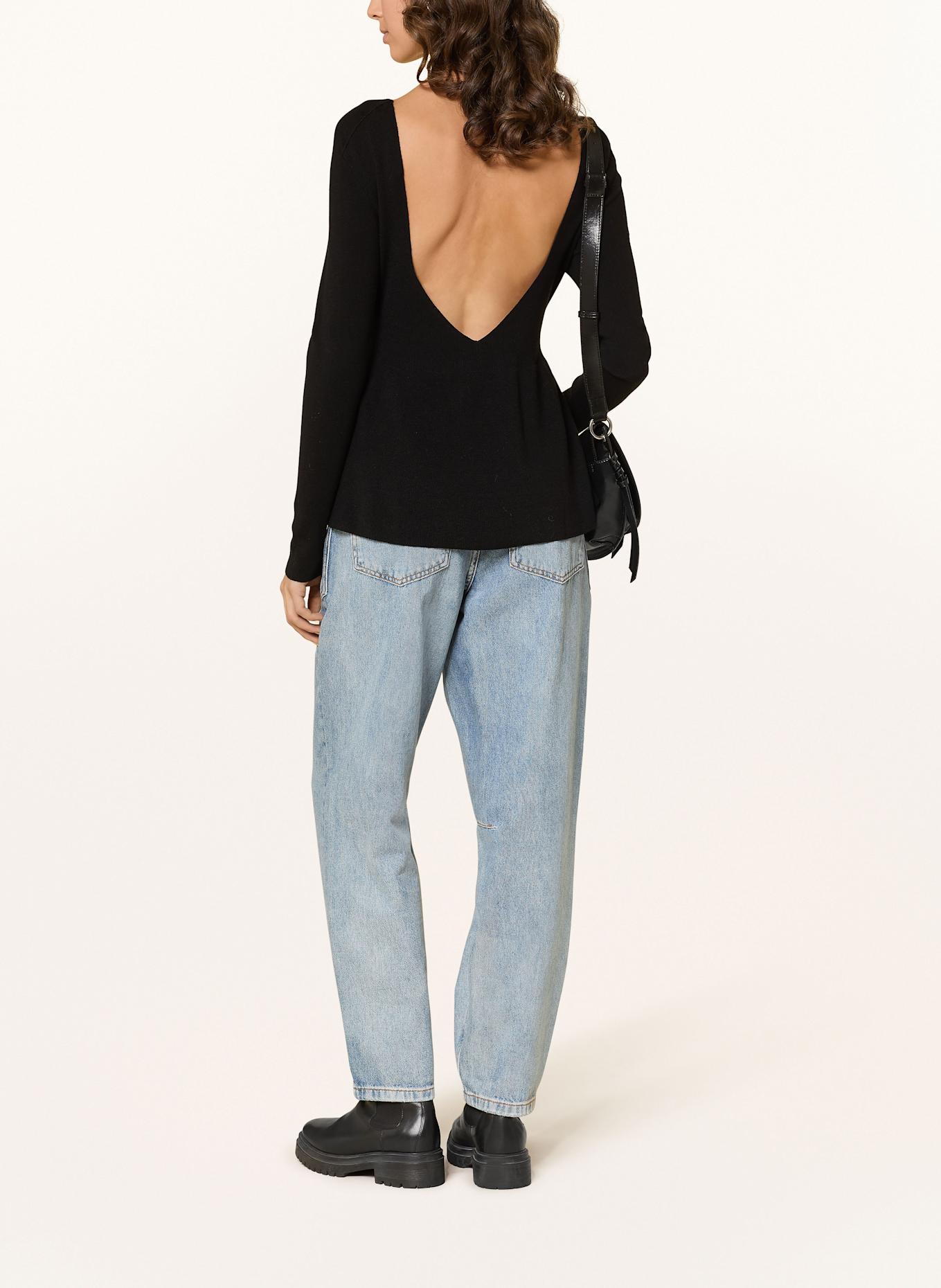 ba&sh Pullover BONNIE: SCHWARZ