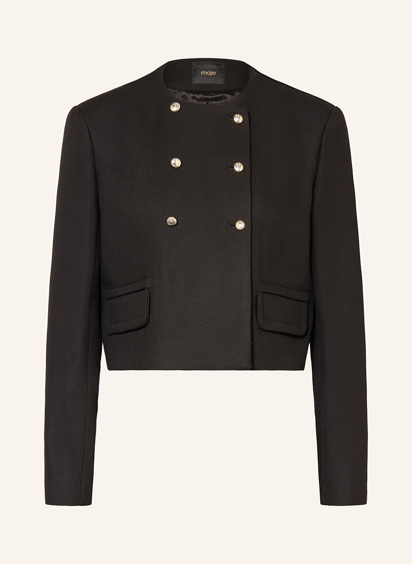 maje Kastenjacke: SCHWARZ