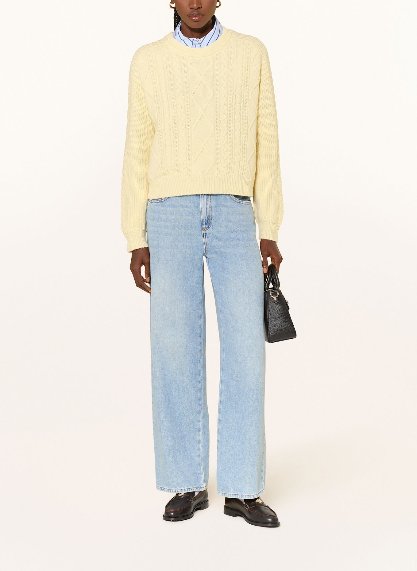 CLAUDIE PIERLOT Pullover: HELLGELB