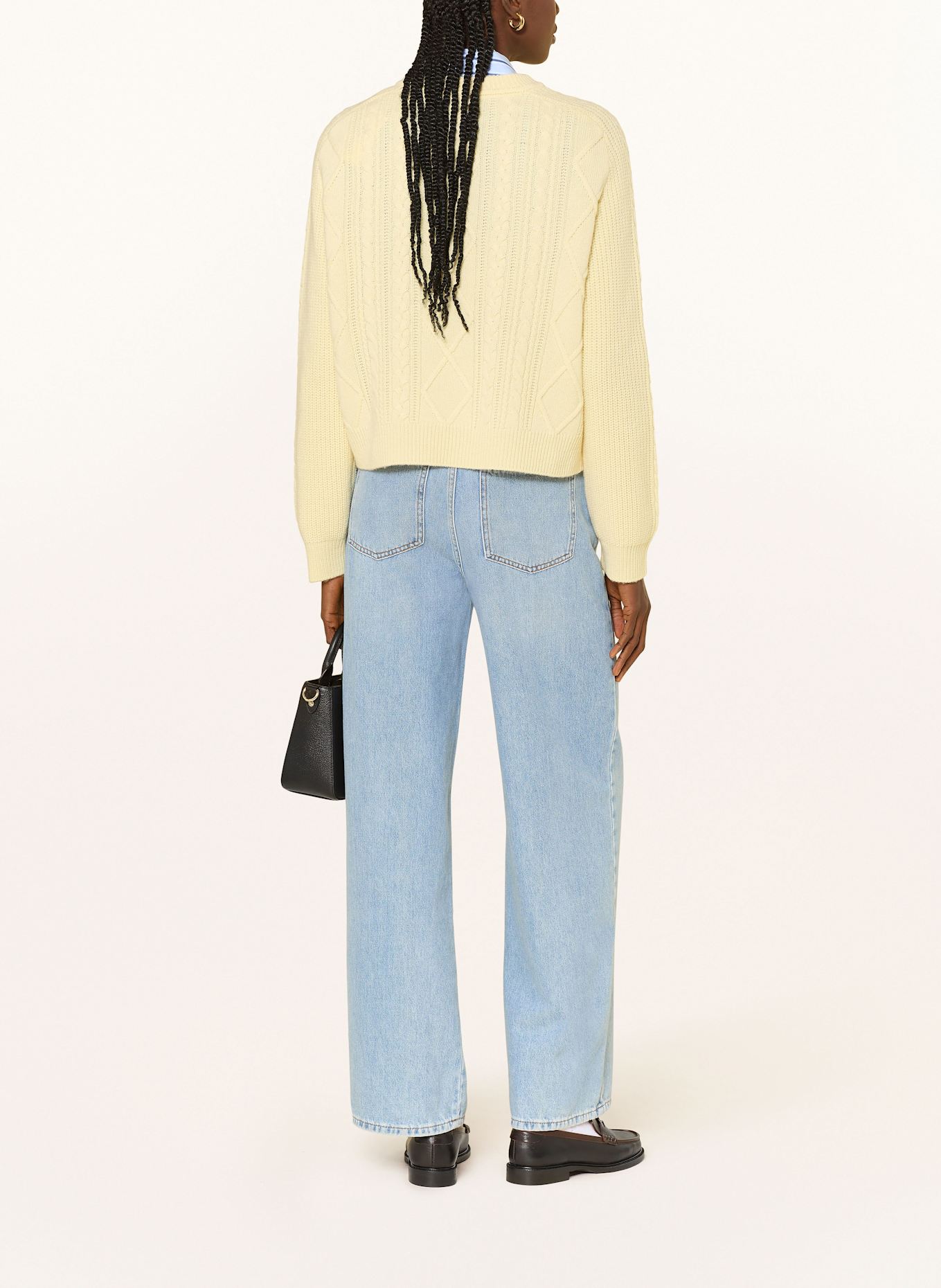 CLAUDIE PIERLOT Pullover: HELLGELB