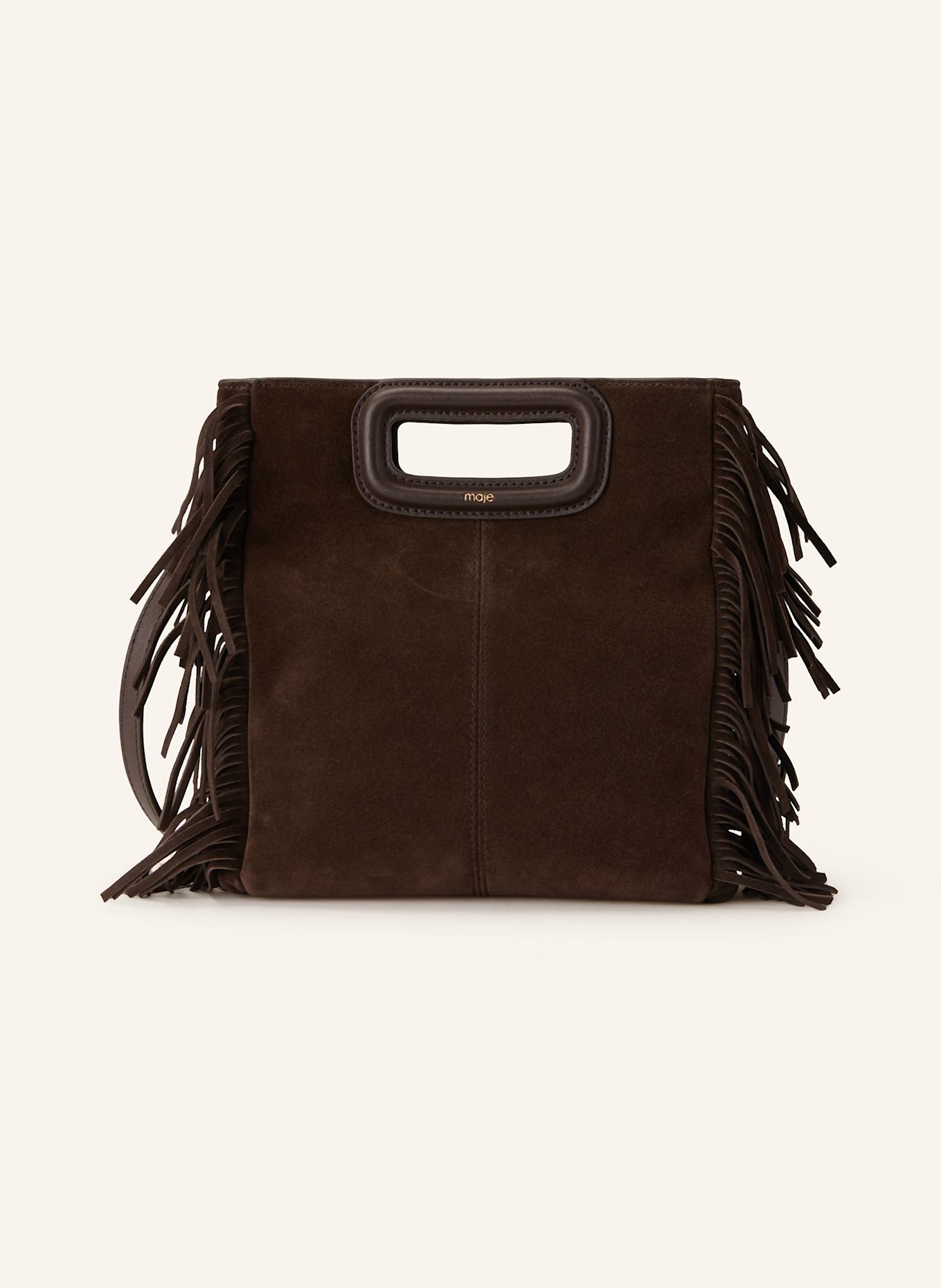 maje Handtasche: DUNKELBRAUN