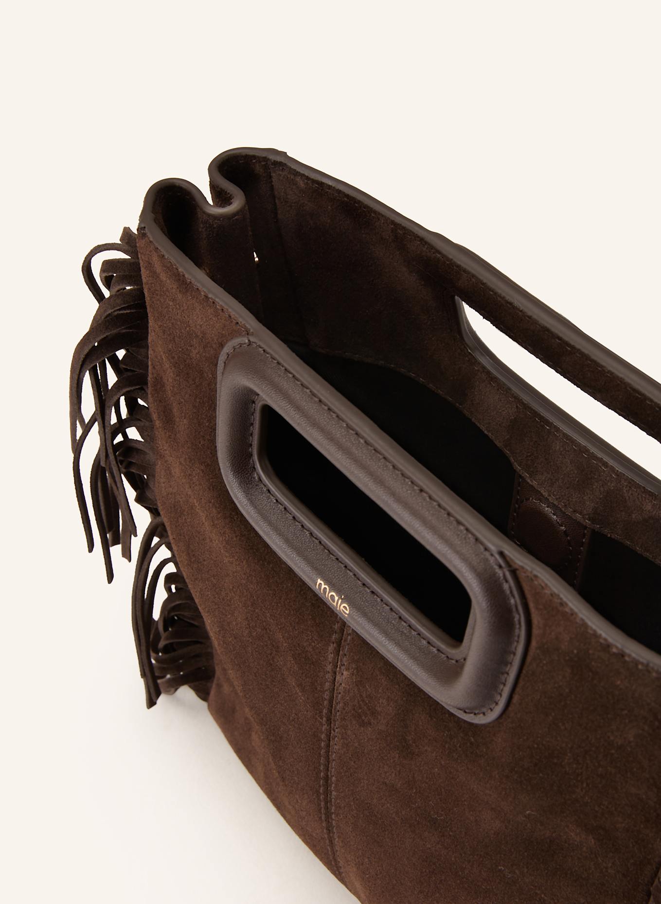 maje Handtasche: DUNKELBRAUN