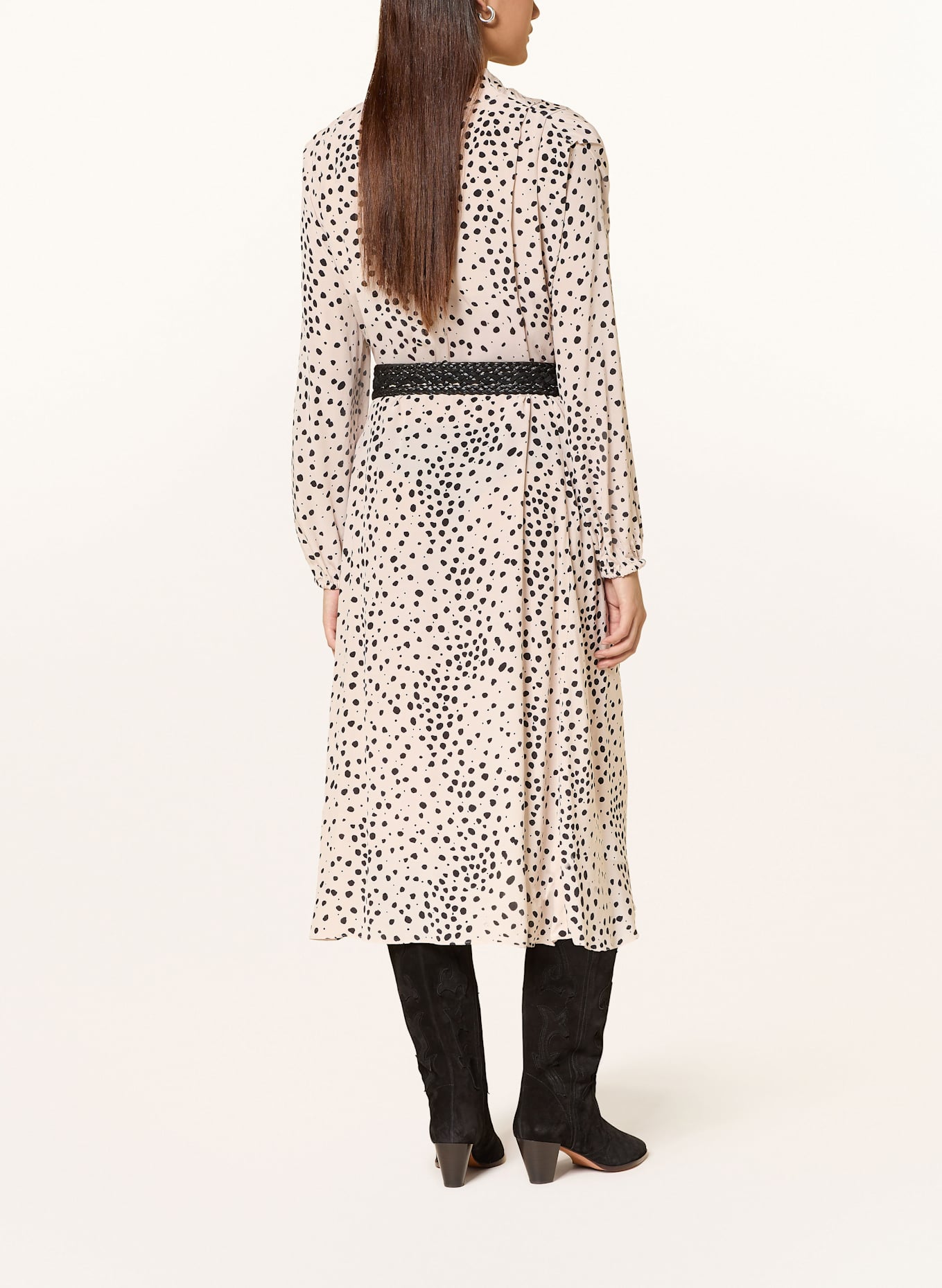 ba&sh Blusenshirt DELPHINE: ECRU / SCHWARZ