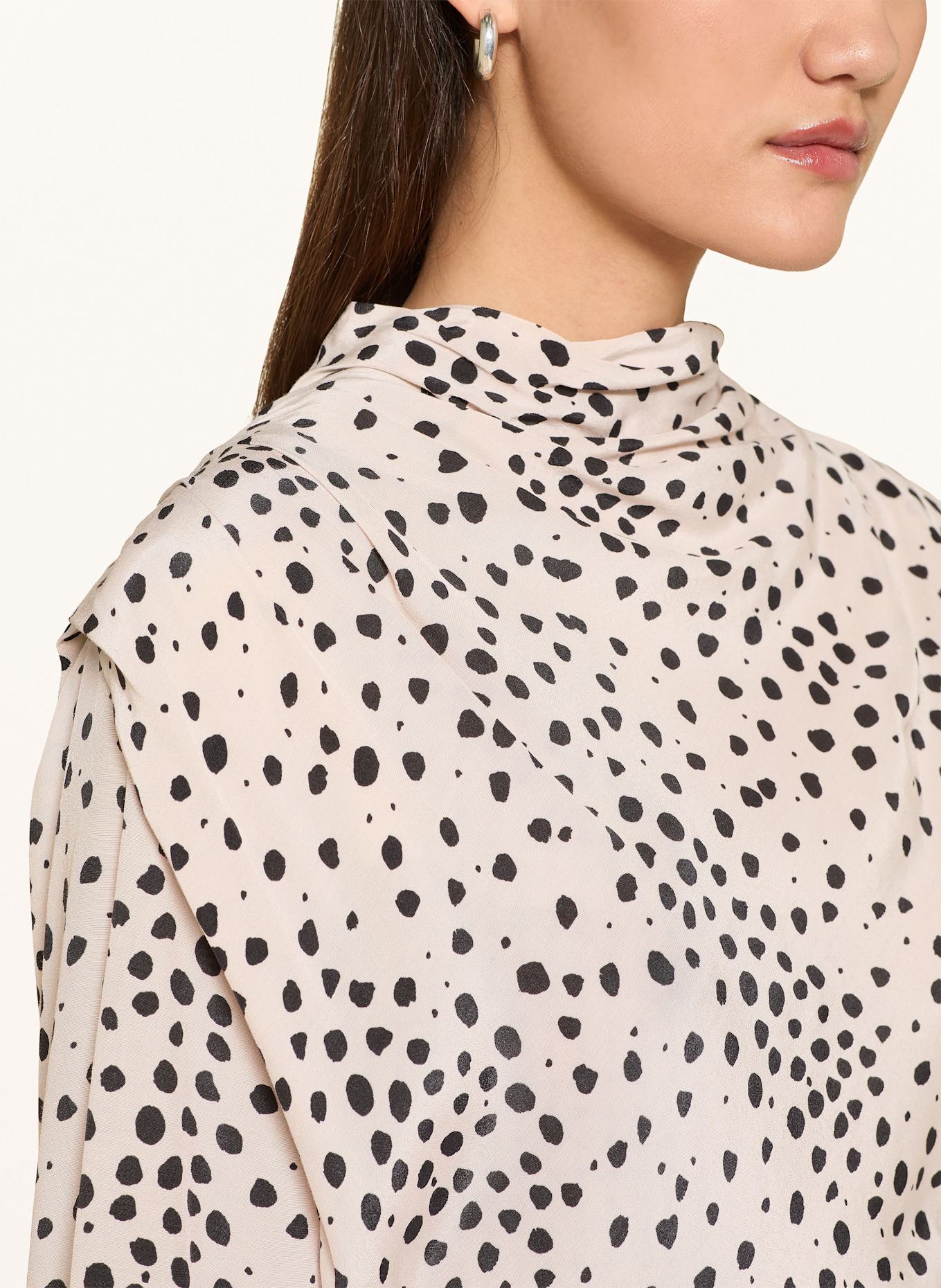 ba&sh Blusenshirt DELPHINE: ECRU / SCHWARZ