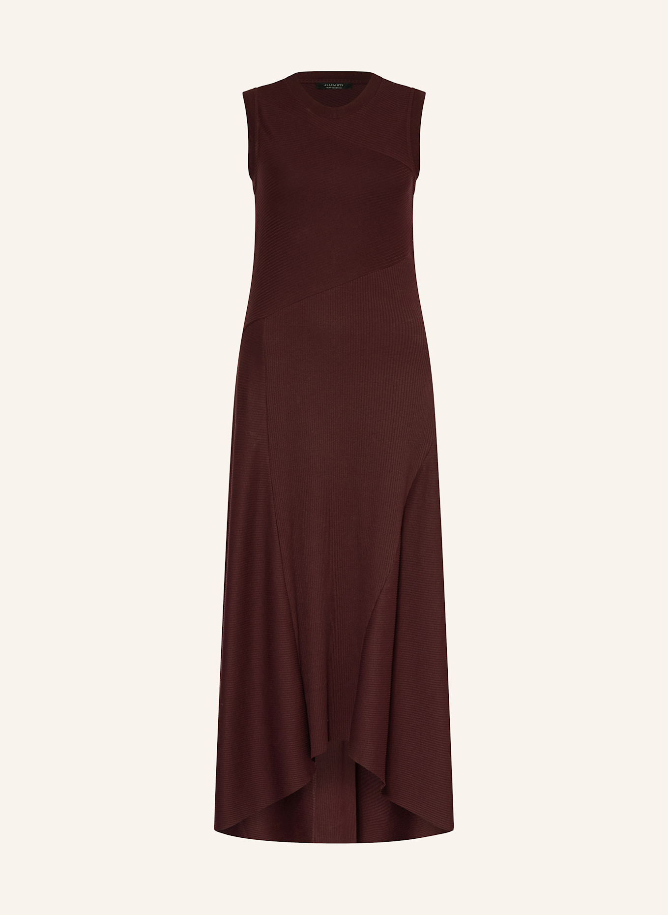 ALLSAINTS Jerseykleid GIA: DUNKELROT