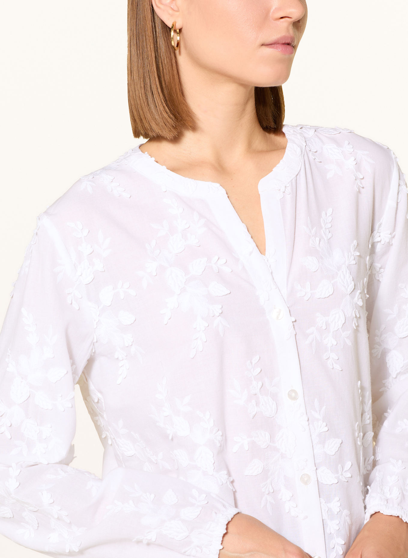 BETTY&CO Bluse: WEISS