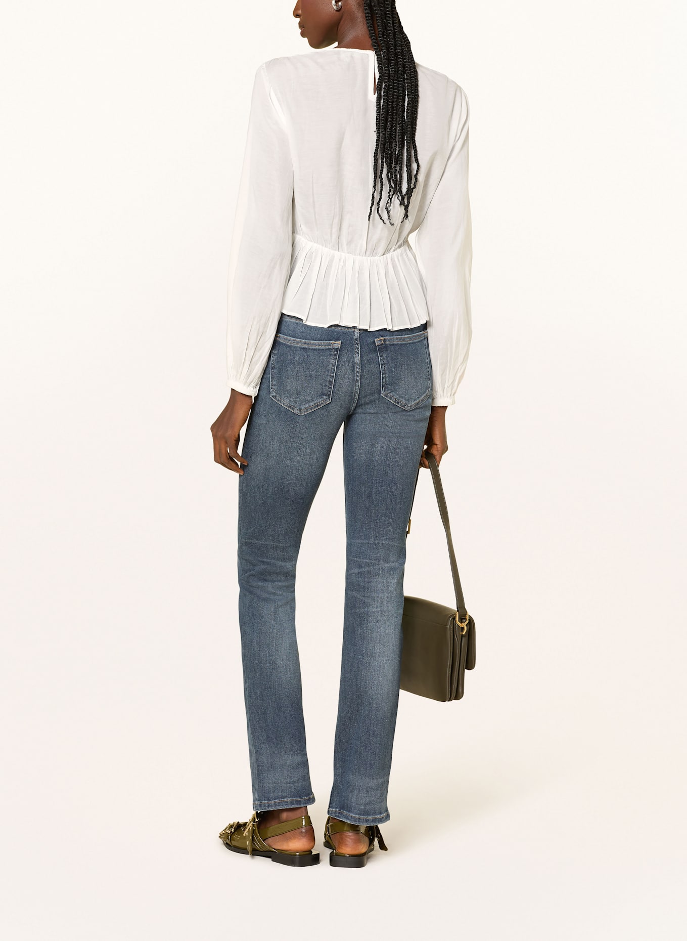 ALLSAINTS Blusenshirt MELANI: WEISS