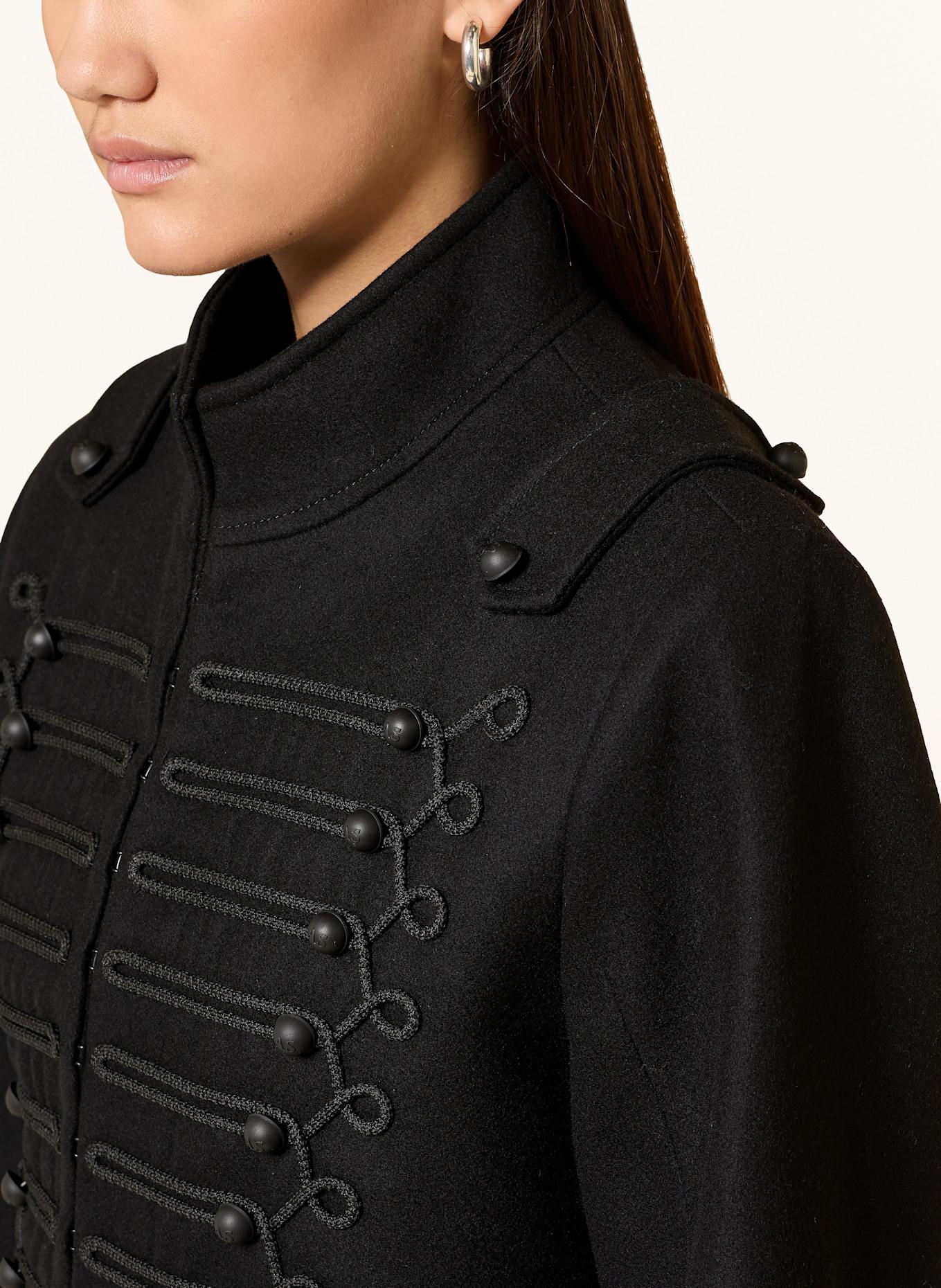 ALLSAINTS Kastenjacke RUMMY: SCHWARZ