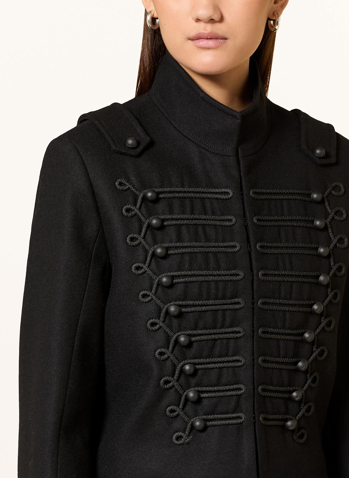 ALLSAINTS Kastenjacke RUMMY: SCHWARZ