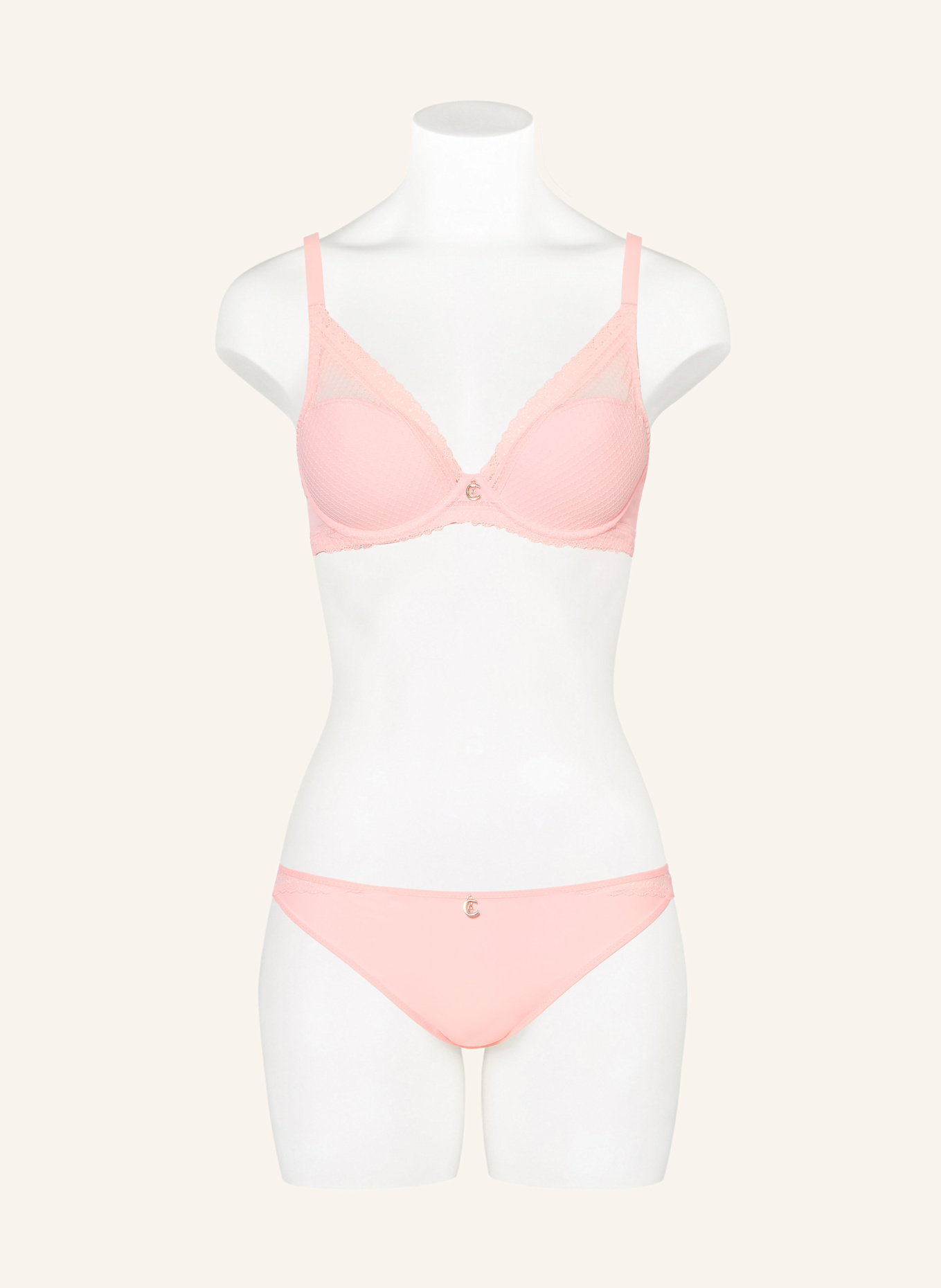 CHANTELLE Thong ROMANCE: SALMON