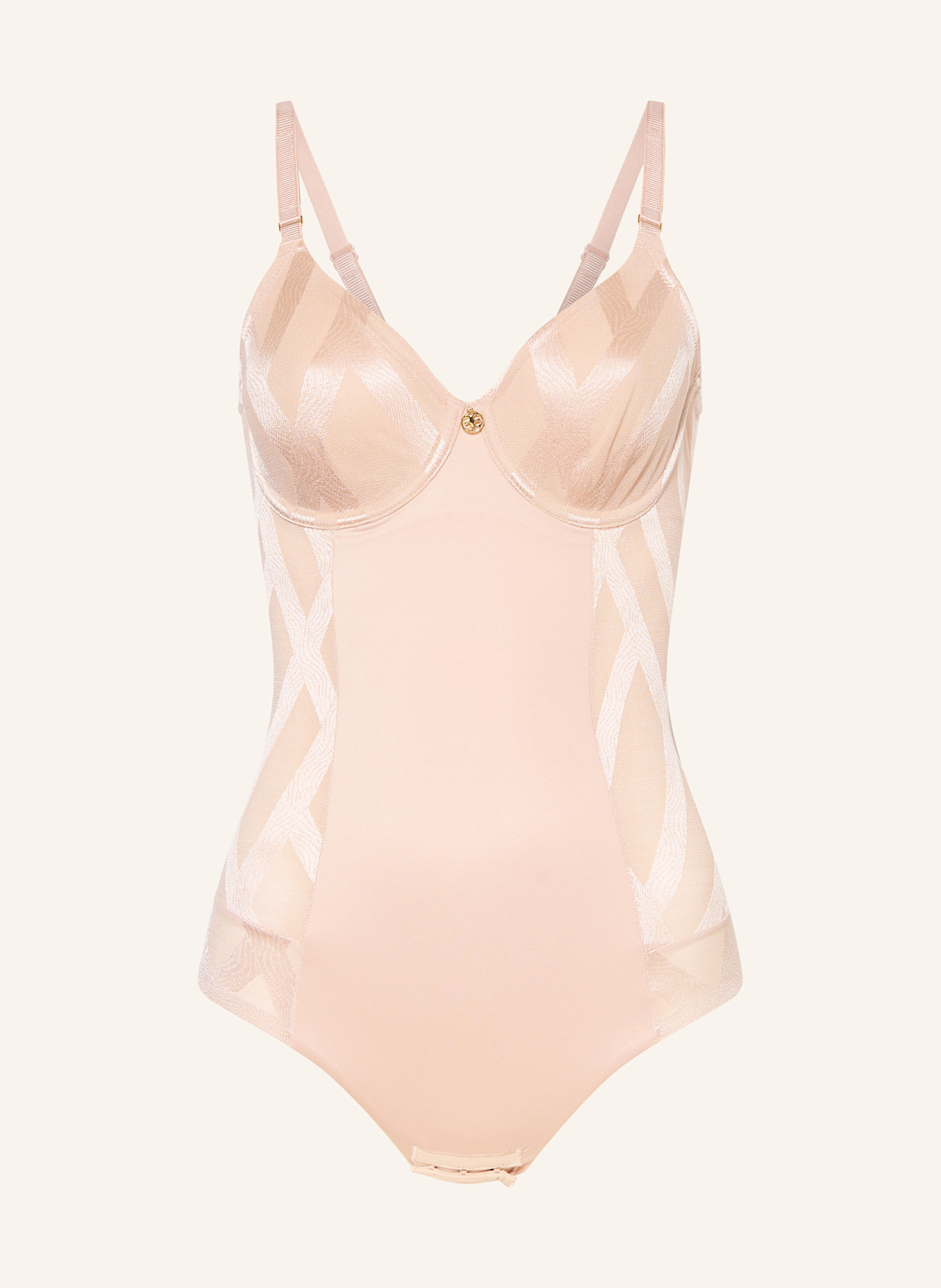CHANTELLE Body met beugels GLAZE: NUDE