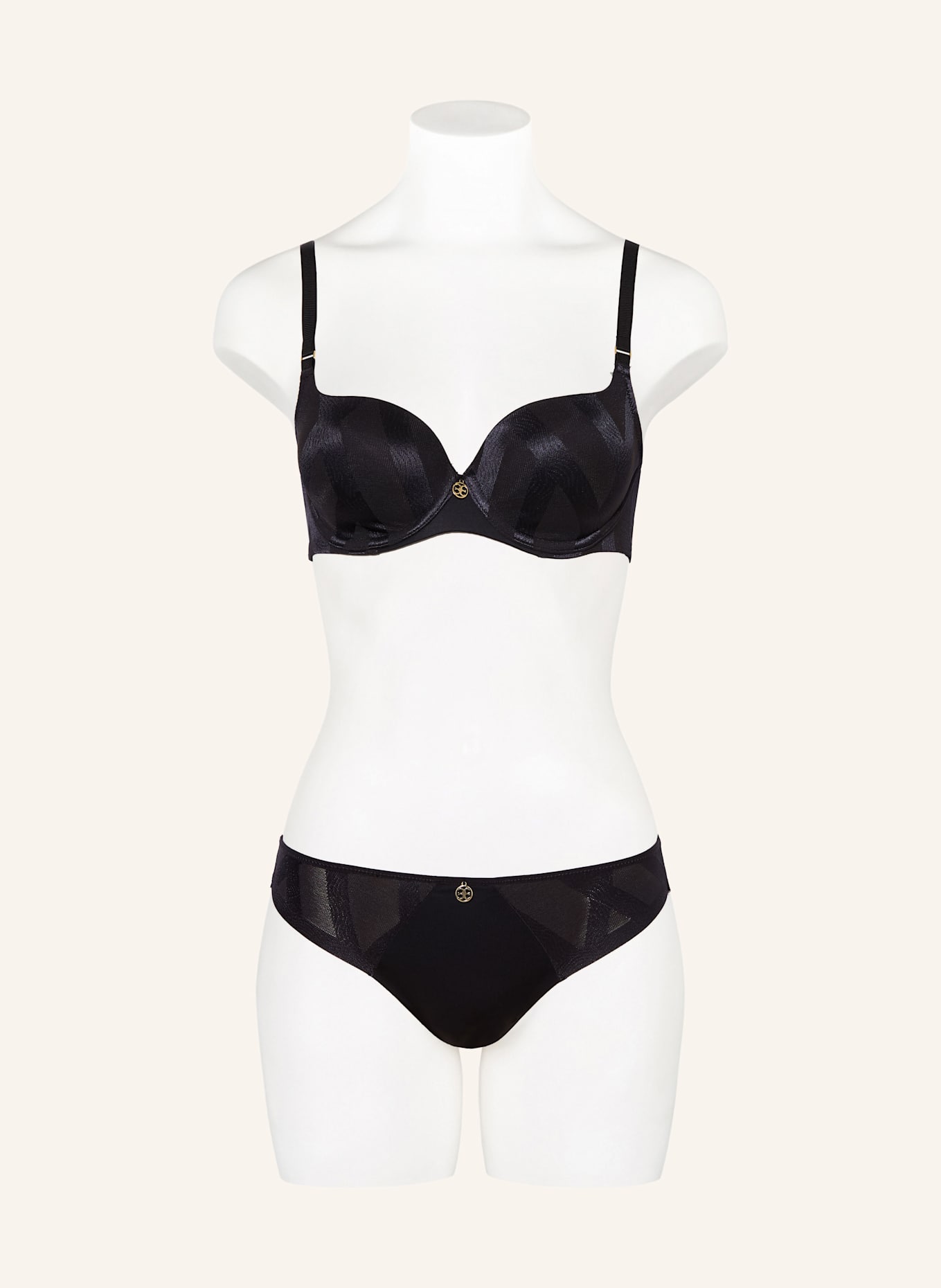 CHANTELLE String GLAZE: SCHWARZ