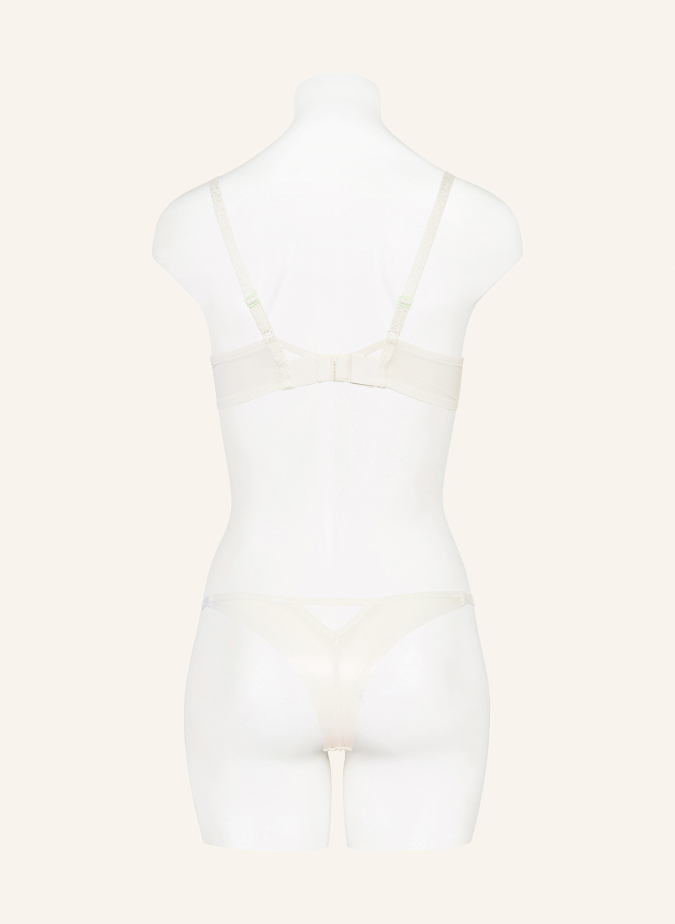 CHANTELLE Thong DAYDREAM: ECRU / LIGHT GREEN